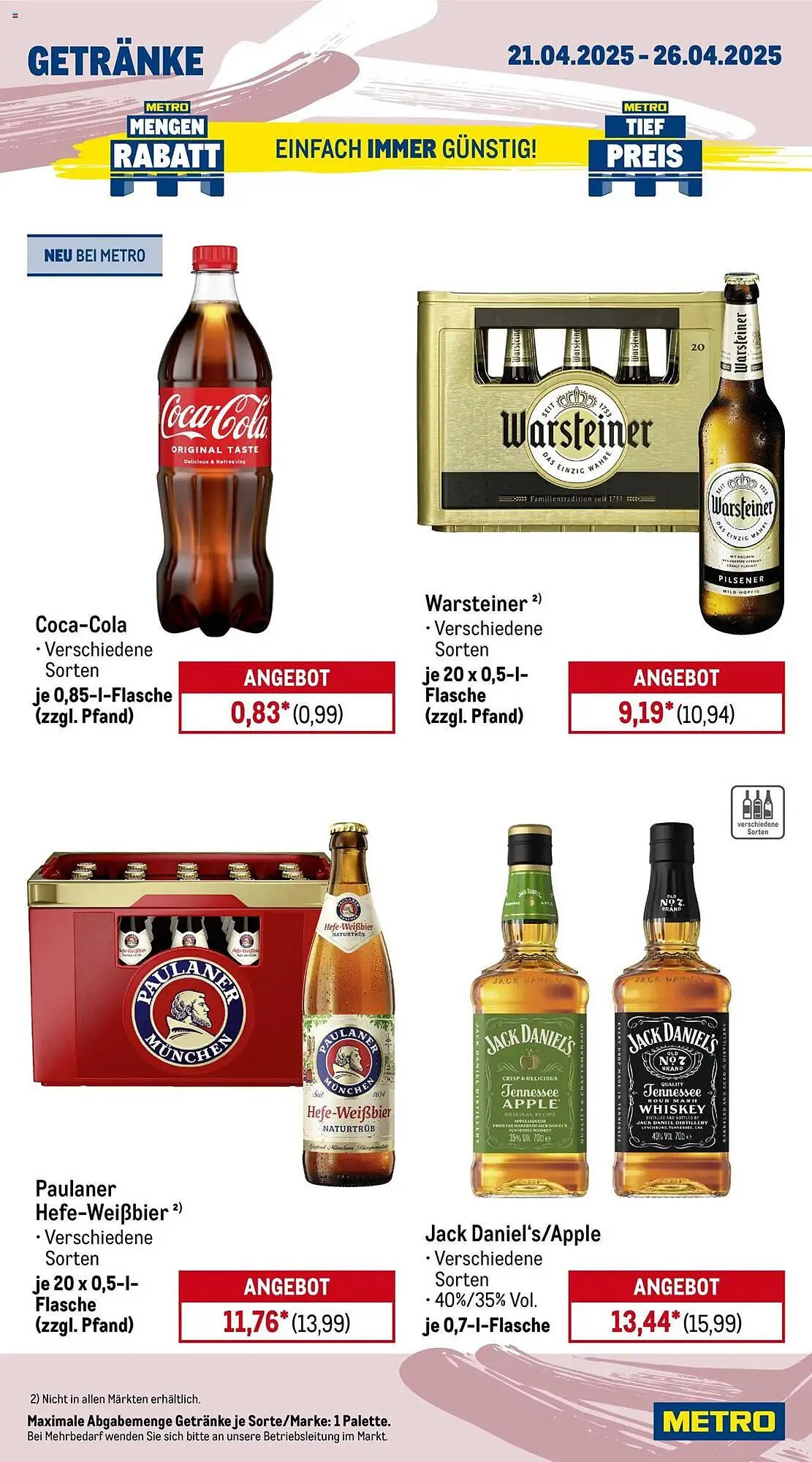 METRO Prospekt von 21. April bis 26. April 2025 - Prospekt seite 13