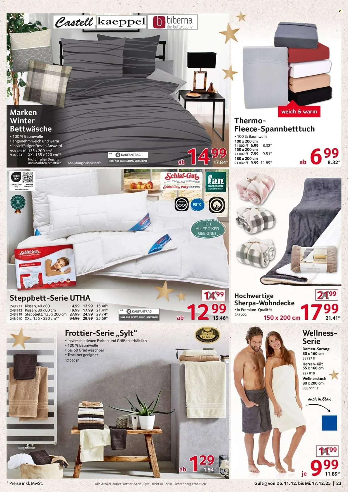 Selgros Prospekt von 11. Dezember bis 17. Dezember 2025 - Prospekt seite 23