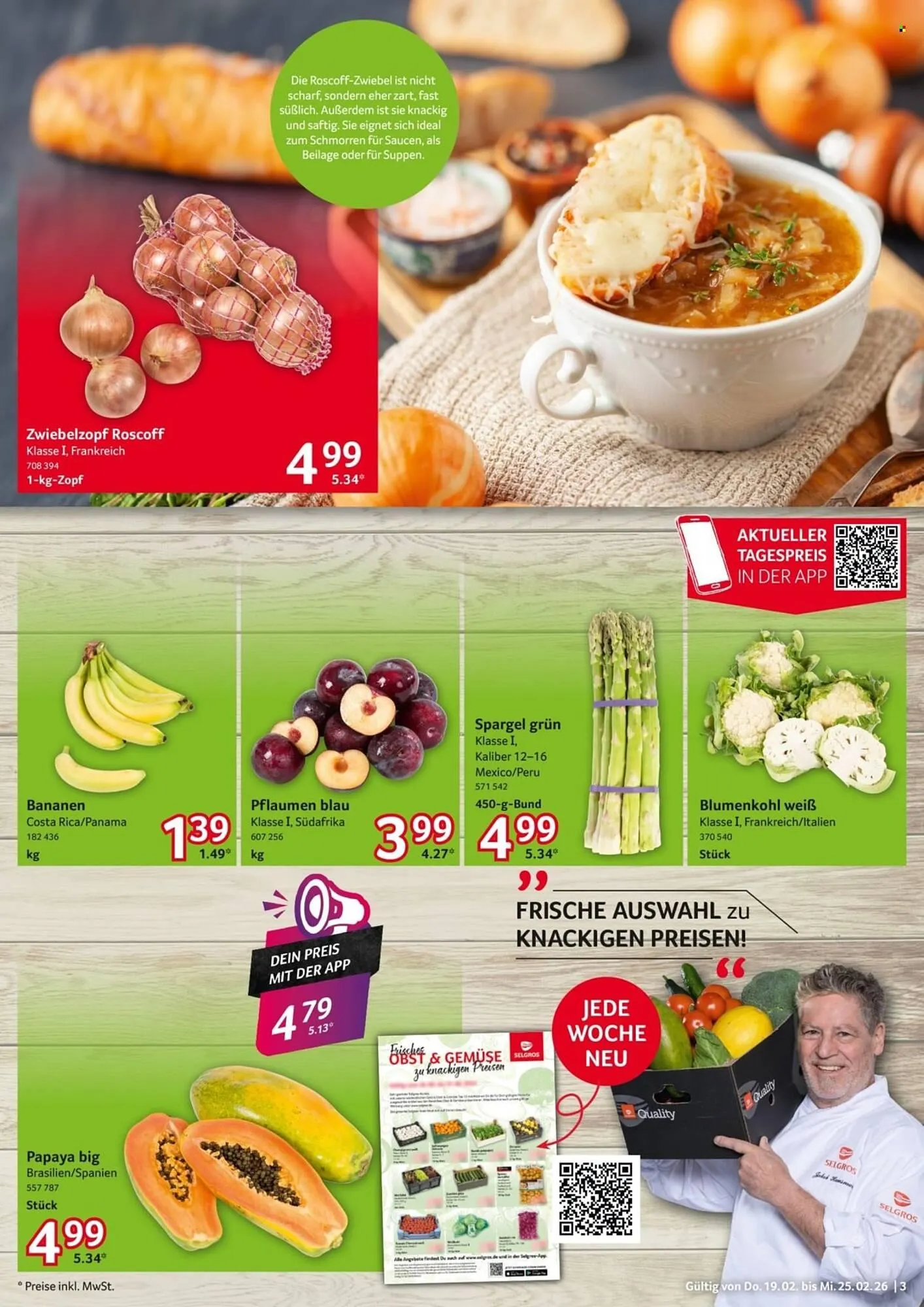 Selgros Prospekt von 19. Februar bis 25. Februar 2026 - Prospekt seite 3