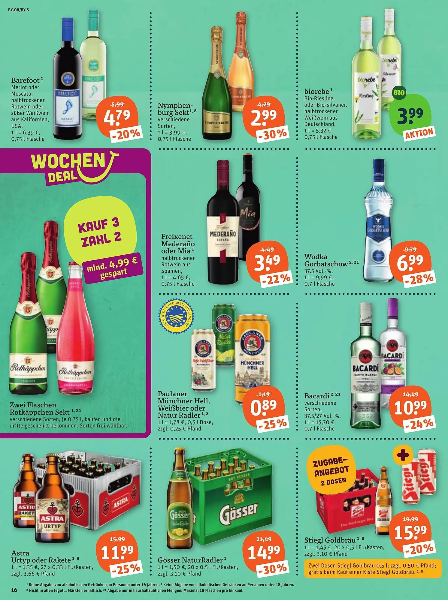 Tegut Prospekt von 17. April bis 18. April 2026 - Prospekt seite 18