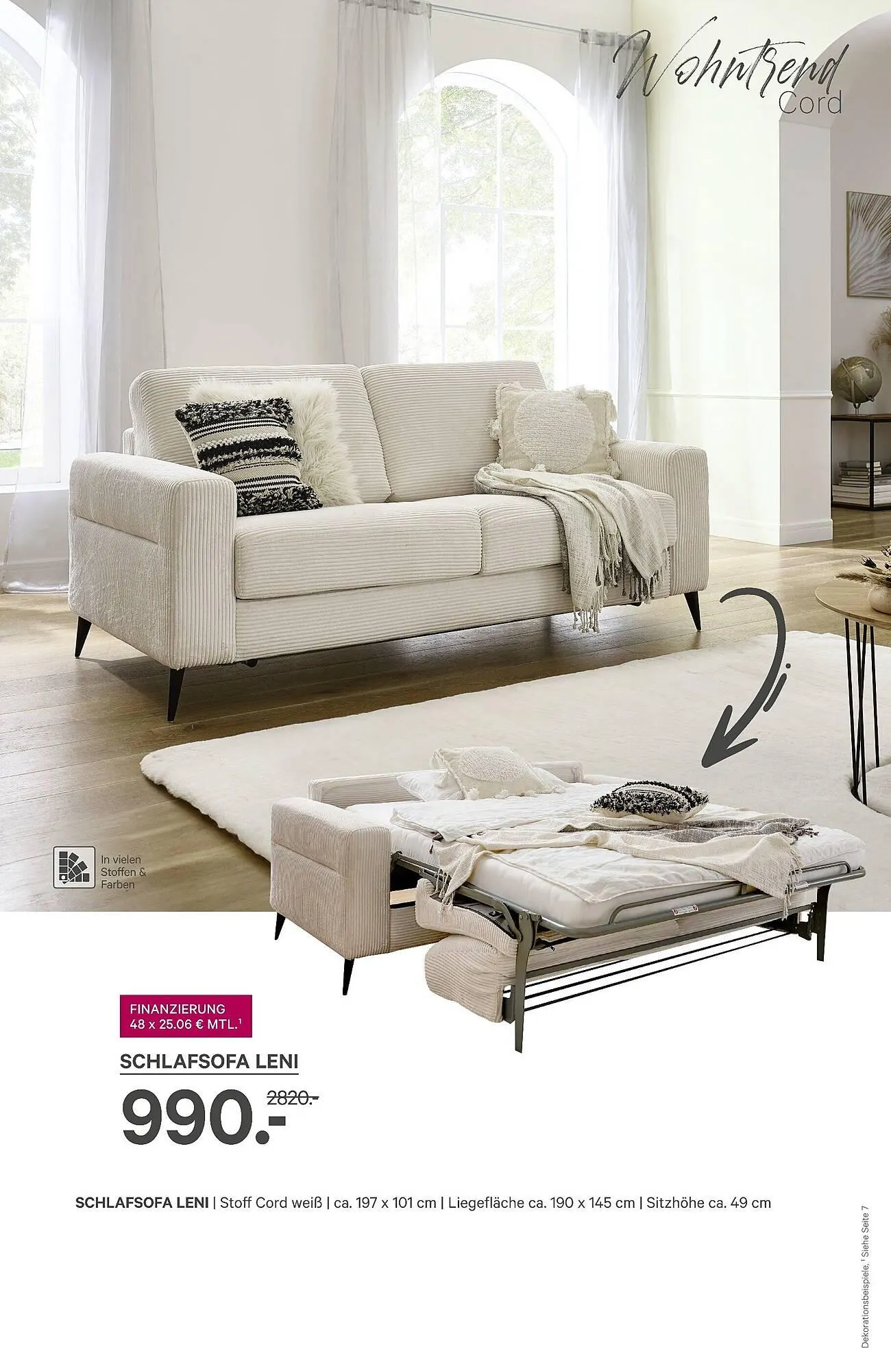 Kabs Polsterwelt Prospekt von 27. Juni bis 24. Juli 2025 - Prospekt seite 42