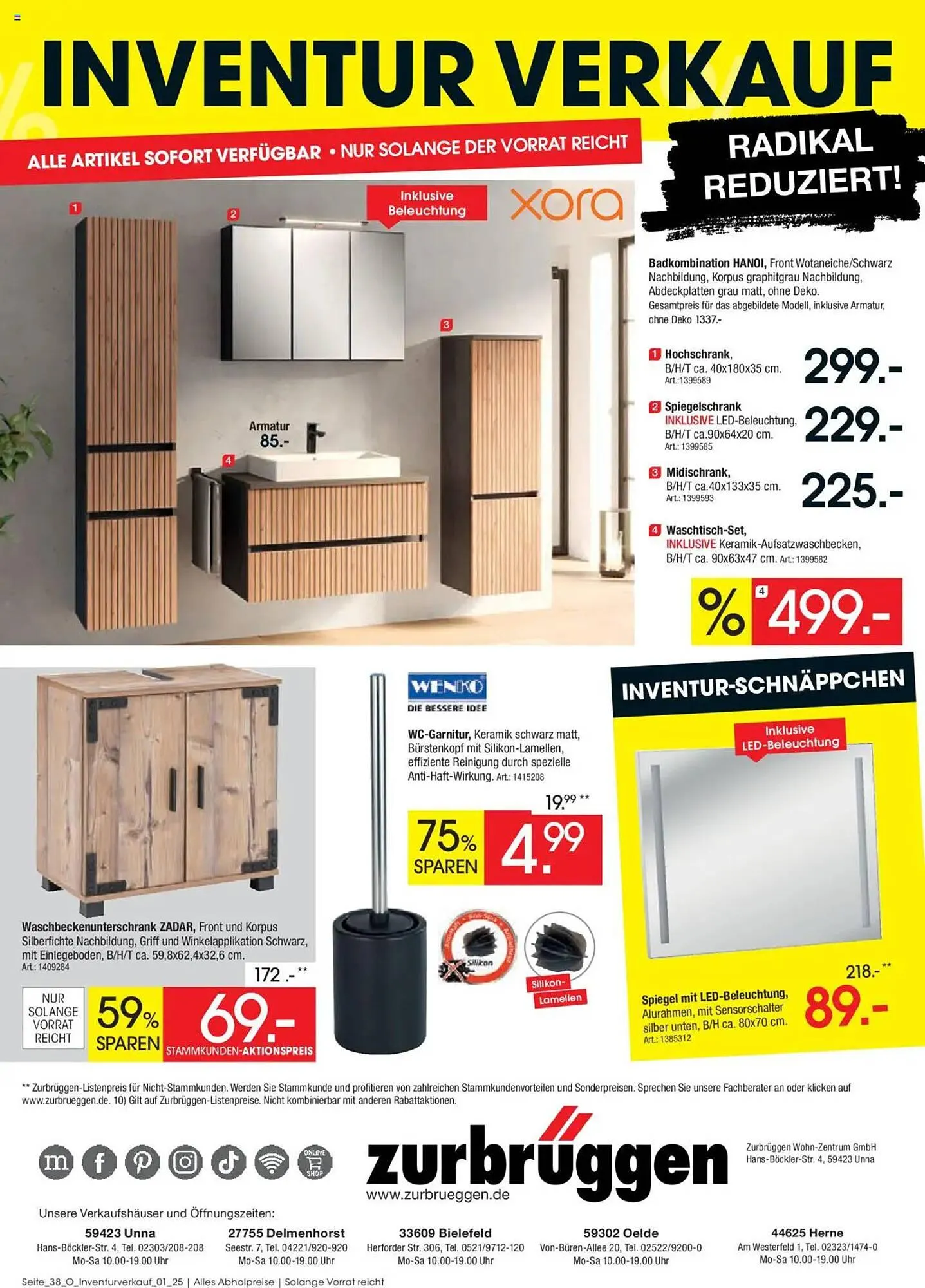 Zurbrüggen Prospekt von 3. Juli bis 31. Juli 2025 - Prospekt seite 40