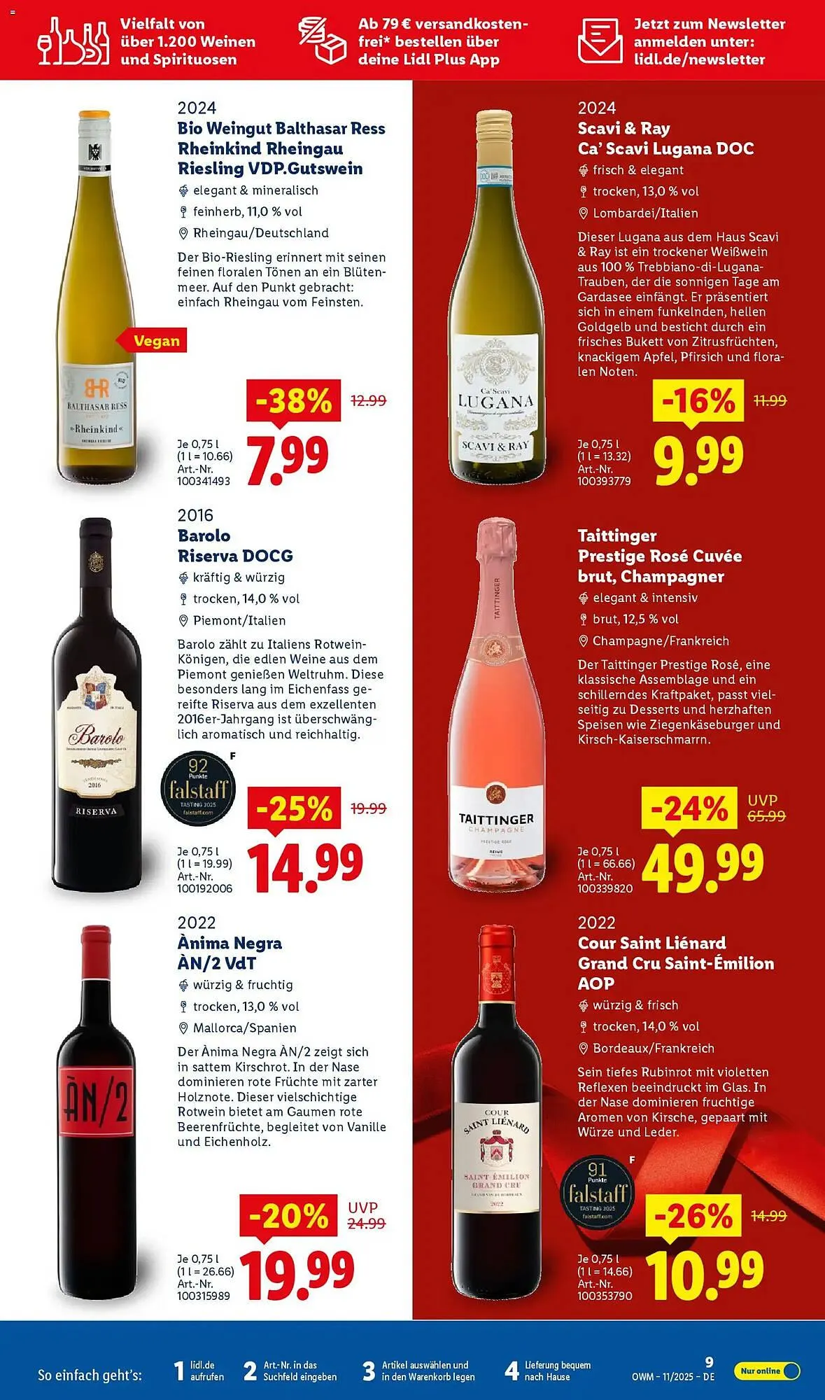 Lidl Prospekt von 1. November bis 30. November 2025 - Prospekt seite 9