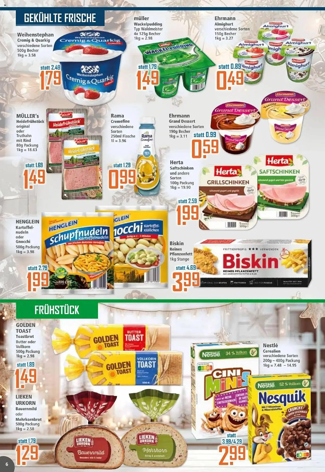 Klaas und Kock Prospekt von 22. Dezember bis 27. Dezember 2025 - Prospekt seite 6