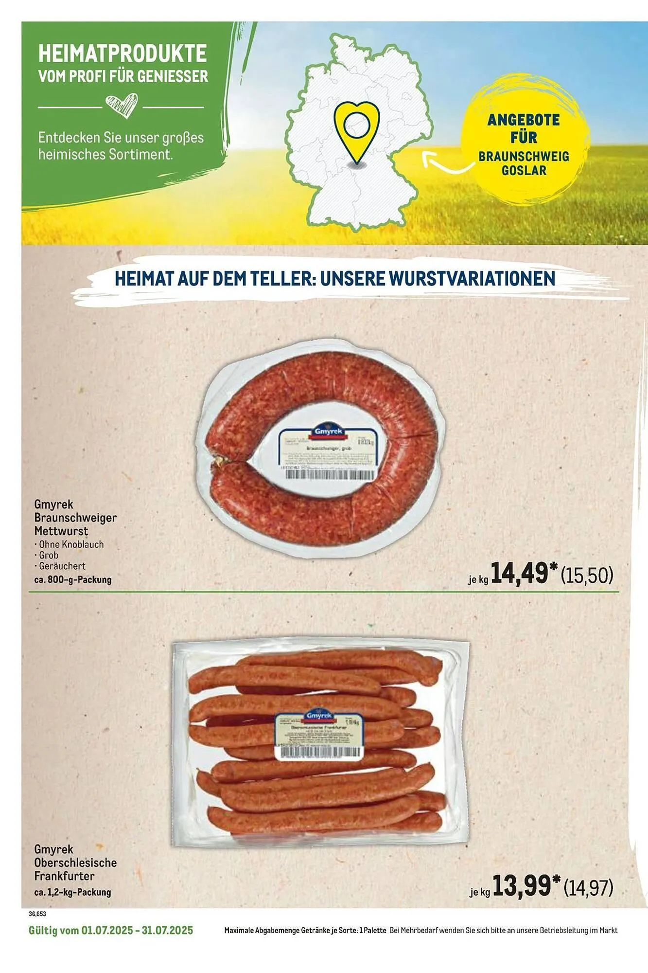 METRO Prospekt von 1. Juli bis 31. Juli 2025 - Prospekt seite 40