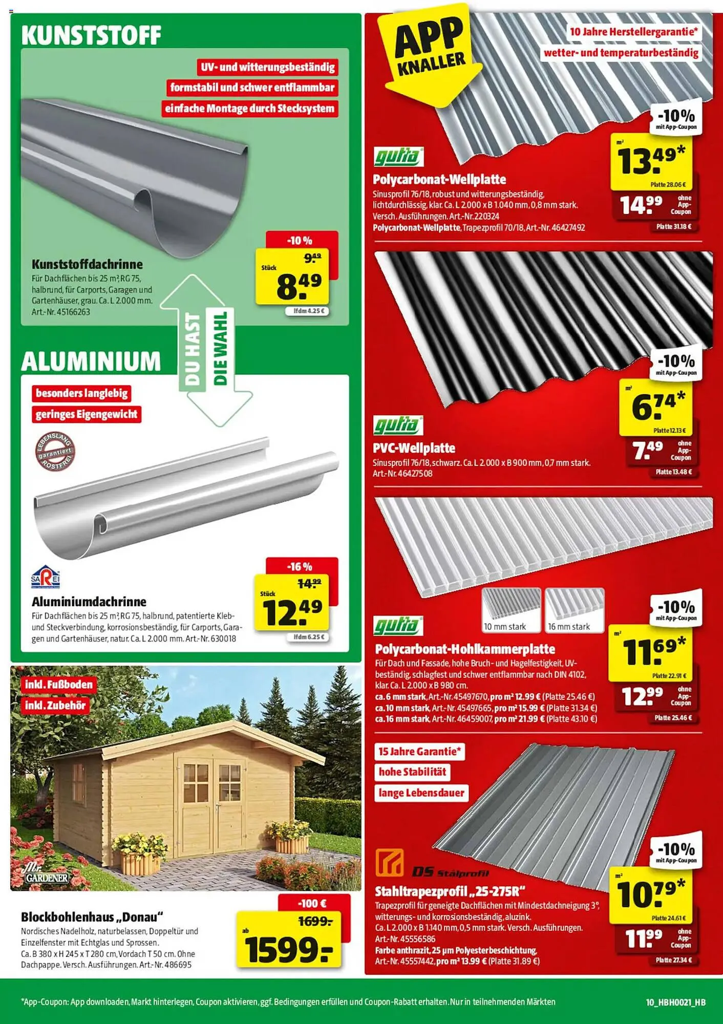 Hagebau Prospekt von 16. Mai bis 23. Mai 2026 - Prospekt seite 10