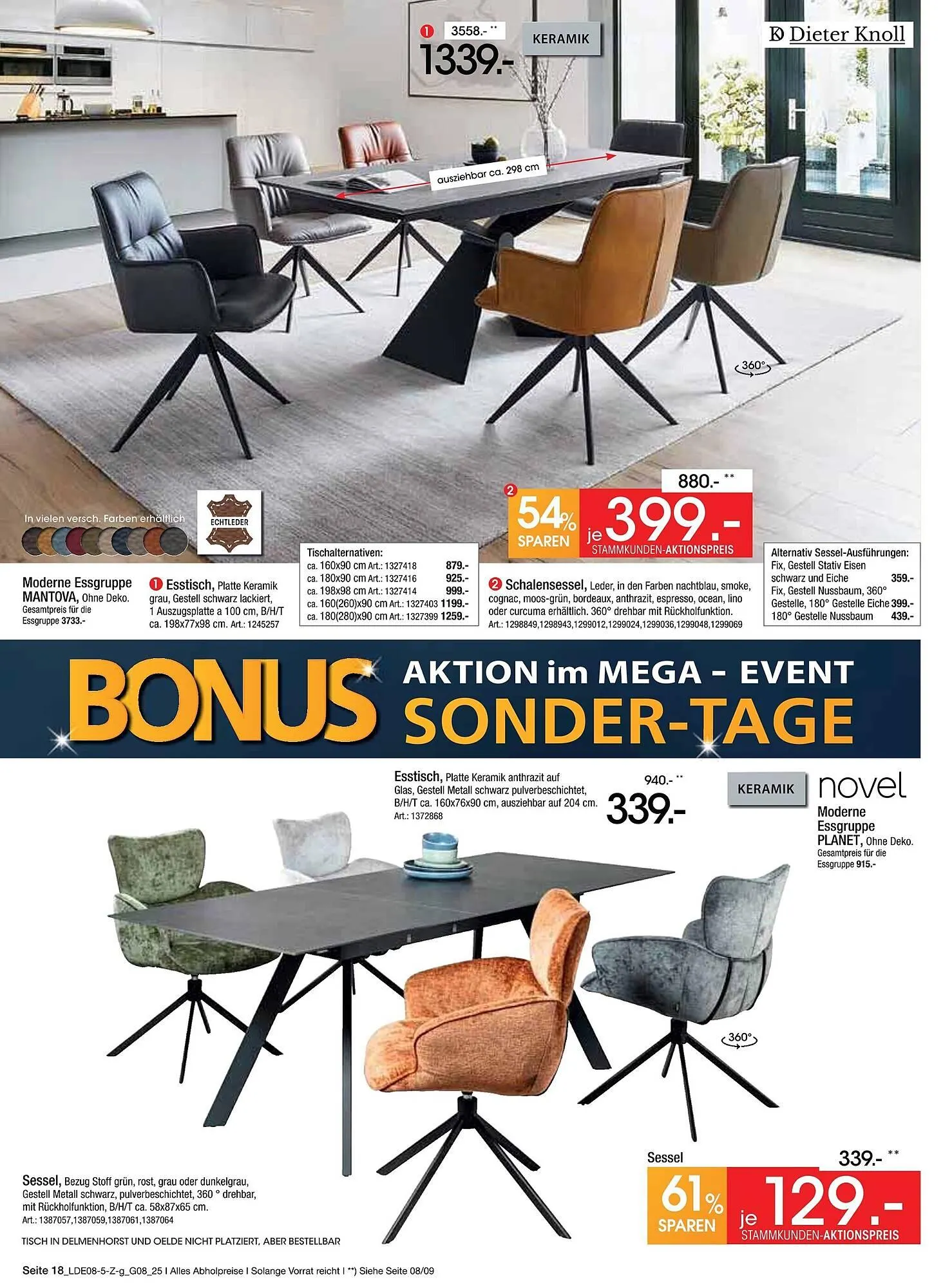 Zurbrüggen Prospekt von 2. August bis 23. August 2025 - Prospekt seite 18