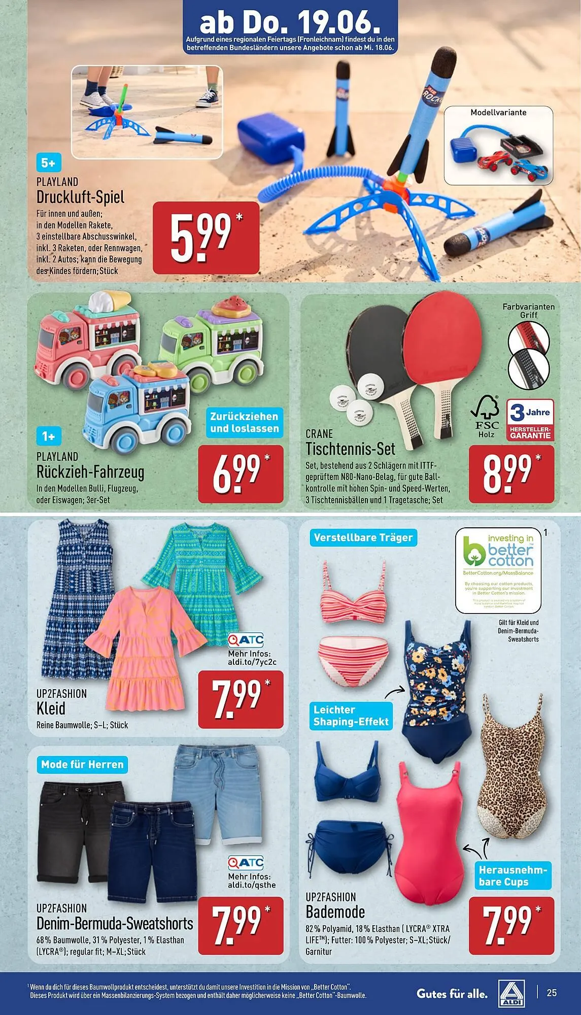 Aldi Nord Prospekt von 16. Juni bis 21. Juni 2025 - Prospekt seite 25