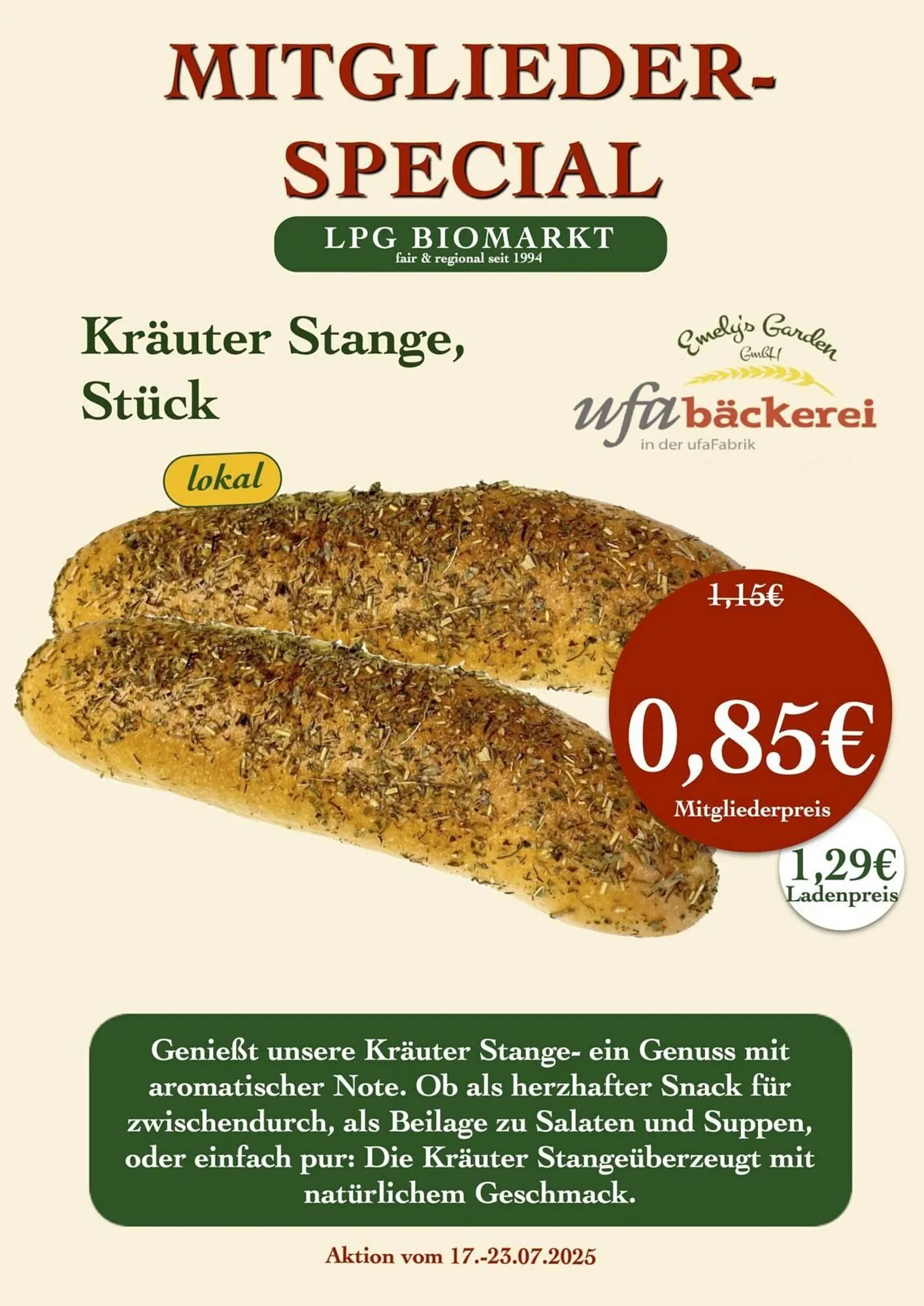 LPG Biomarkt Prospekt von 17. Juli bis 23. Juli 2025 - Prospekt seite 7