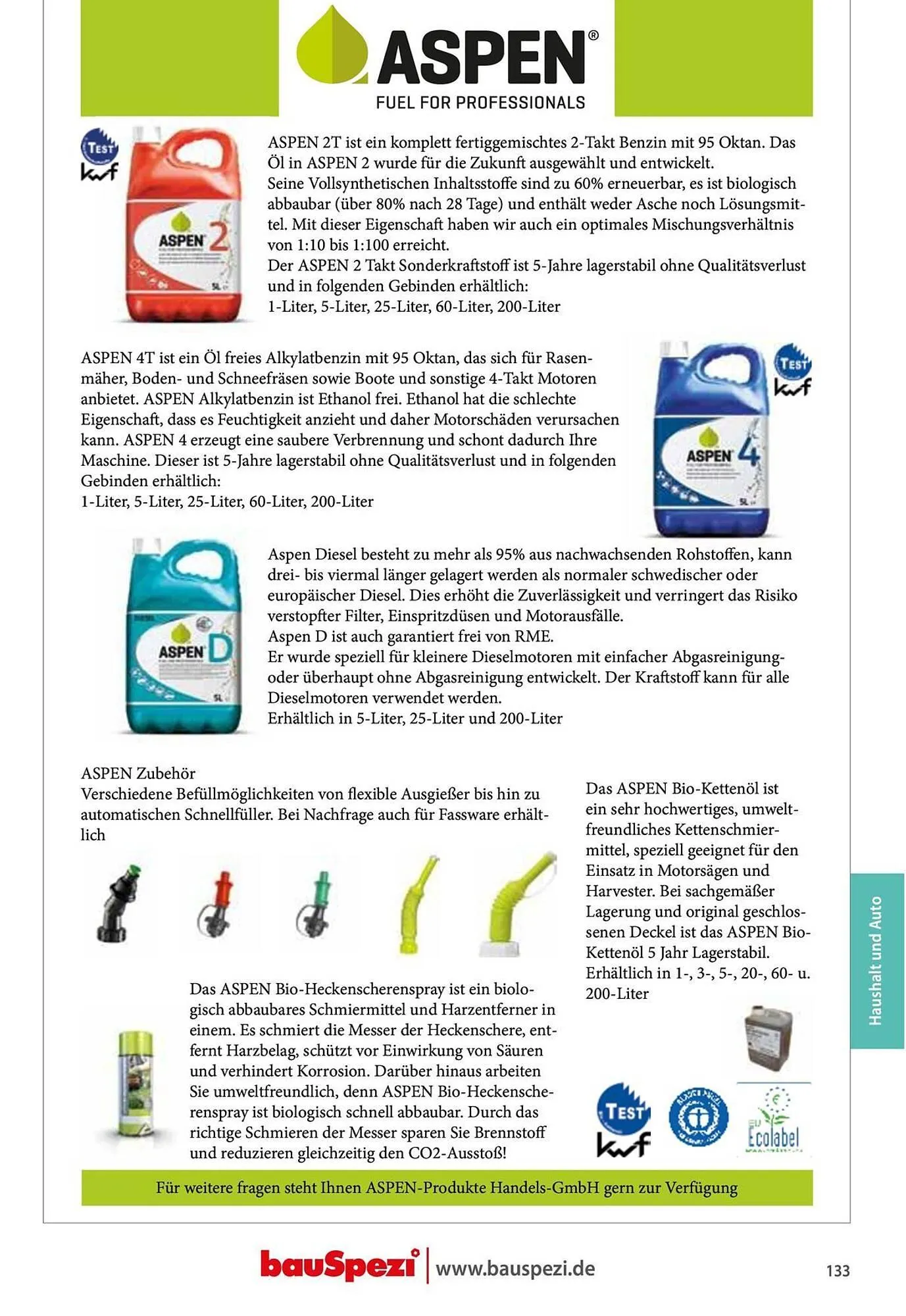BauSpezi Prospekt von 15. April bis 31. Dezember 2026 - Prospekt seite 135