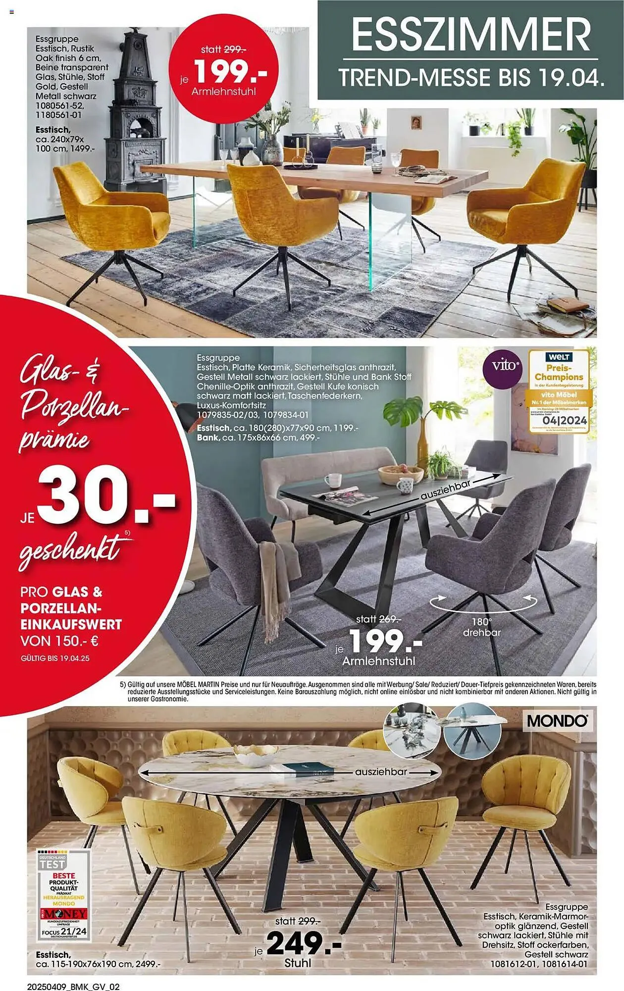 Möbel Martin Prospekt von 9. April bis 22. April 2025 - Prospekt seite 2