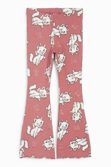 Aristocats - flared leggings - ribbed