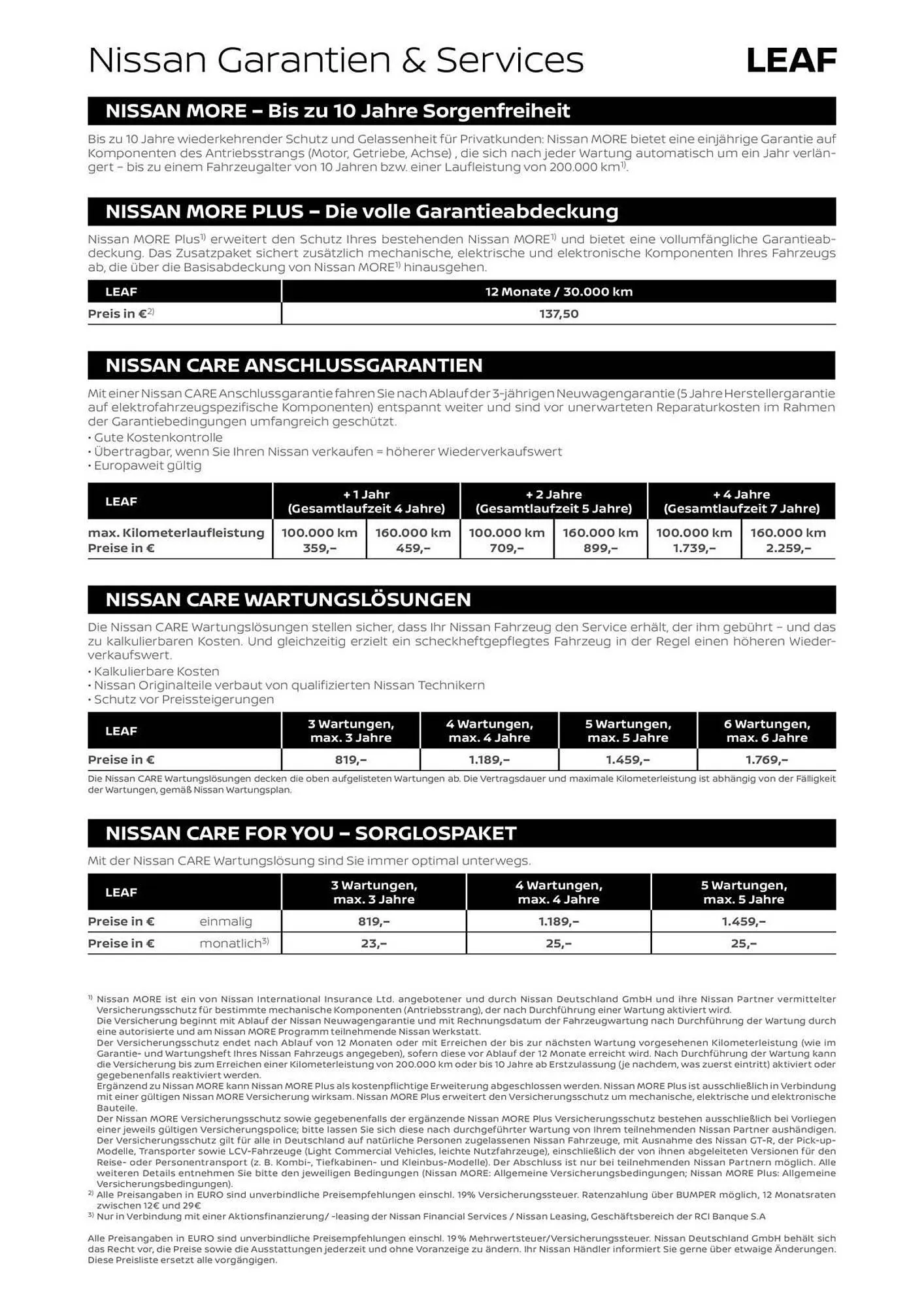 Nissan Prospekt von 7. März bis 13. März 2026 - Prospekt seite 6