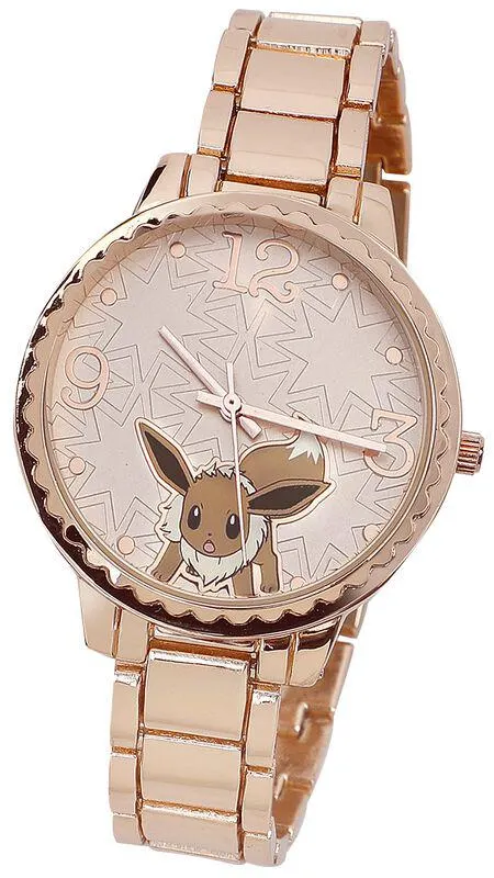 "Eevee" Relojes Dorado de Pokémon