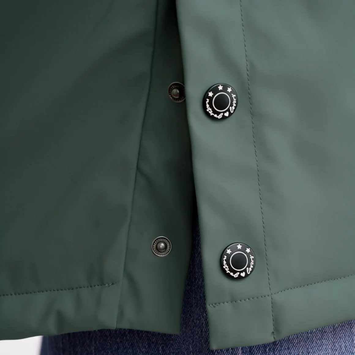 Damen Mantel mit Kapuze