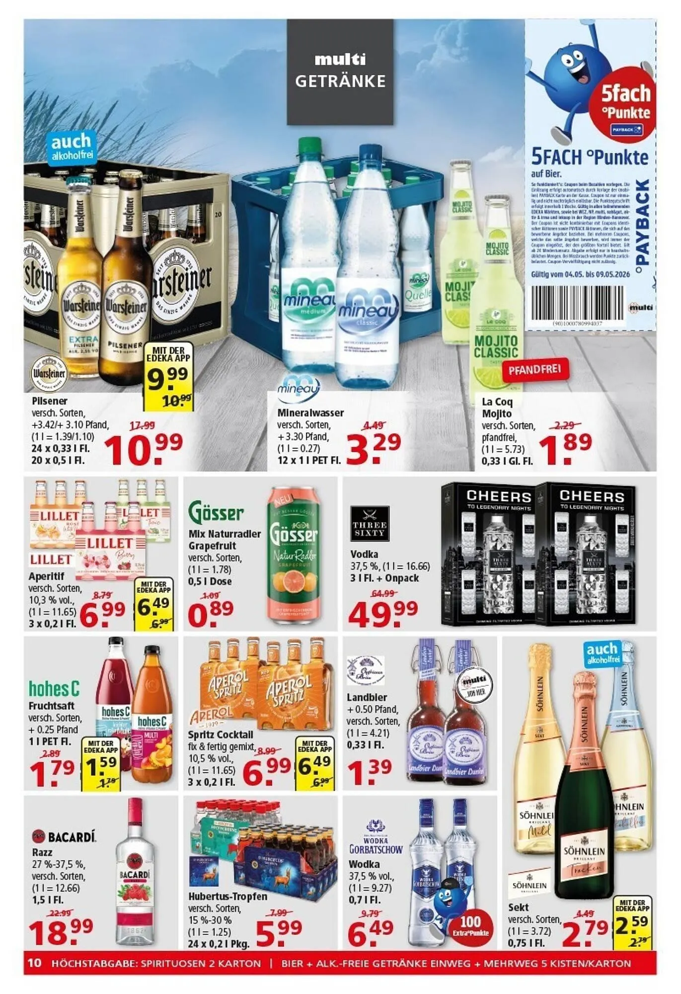 Multi Markt Prospekt von 4. Mai bis 9. Mai 2026 - Prospekt seite 10