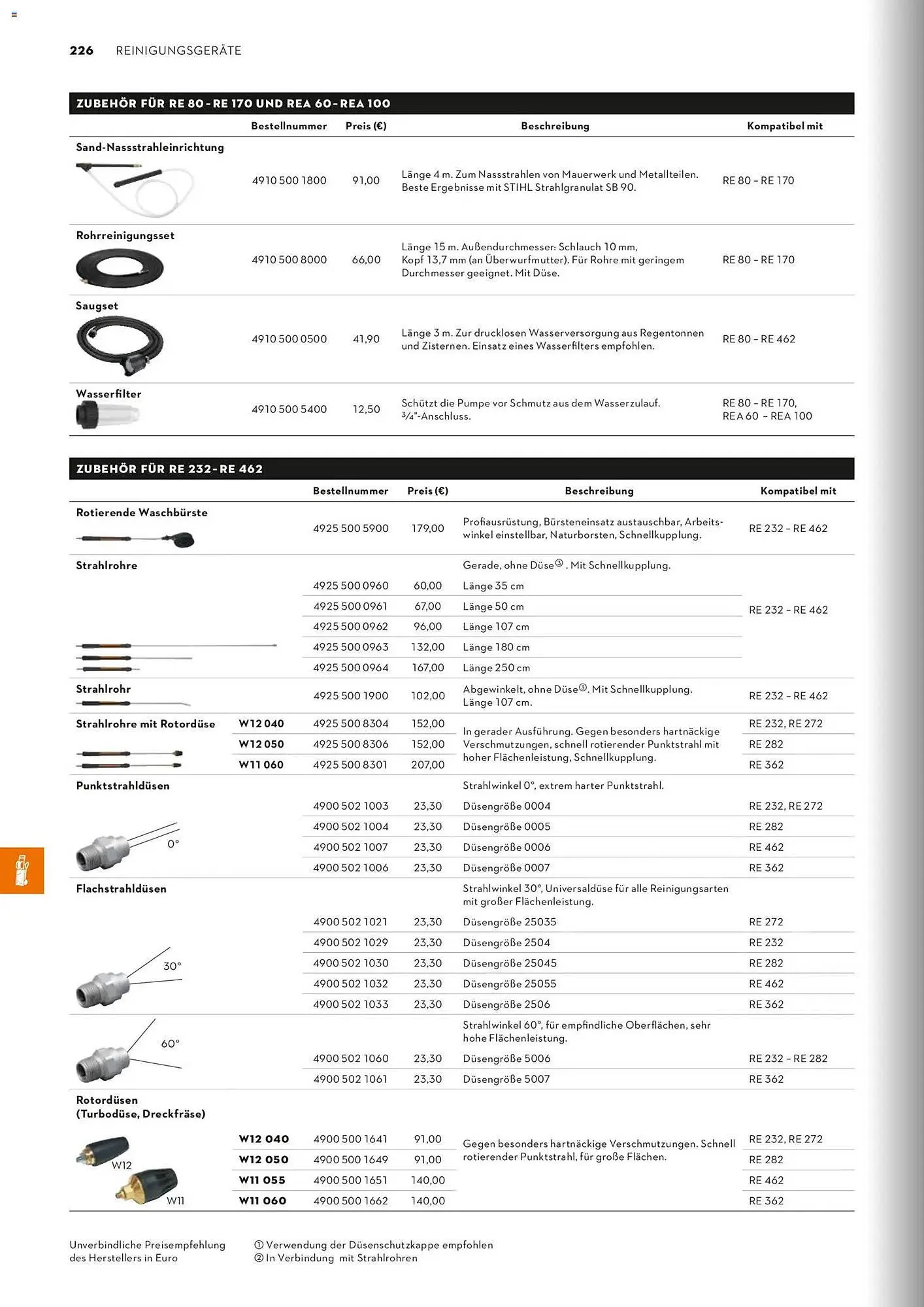 STIHL Prospekt von 1. Januar bis 31. Dezember 2026 - Prospekt seite 226