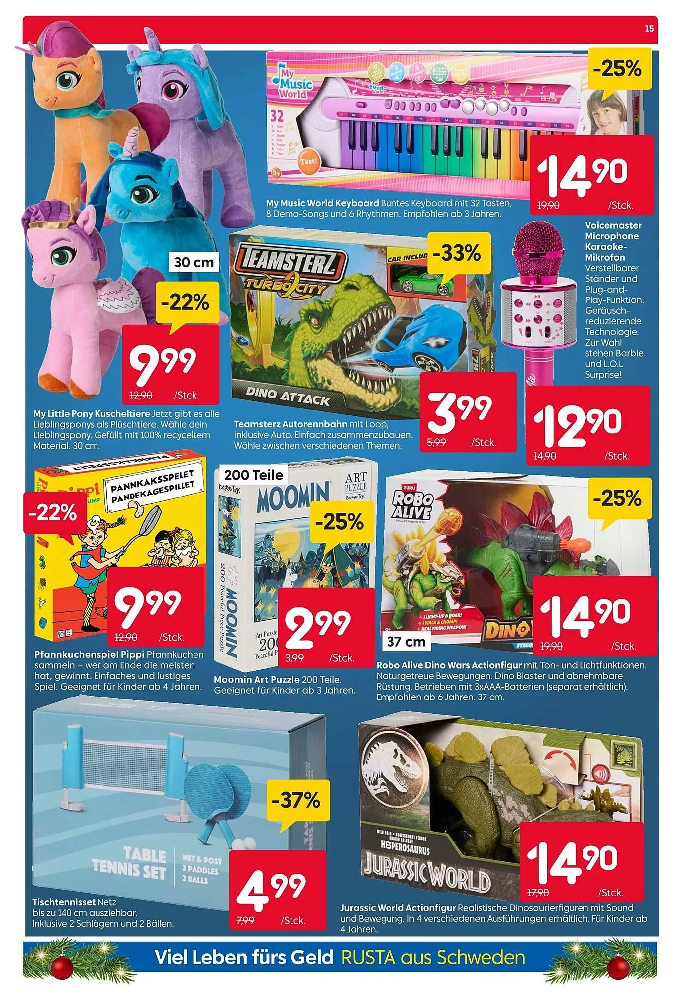 Rusta Prospekt von 6. Dezember bis 12. Dezember 2025 - Prospekt seite 15