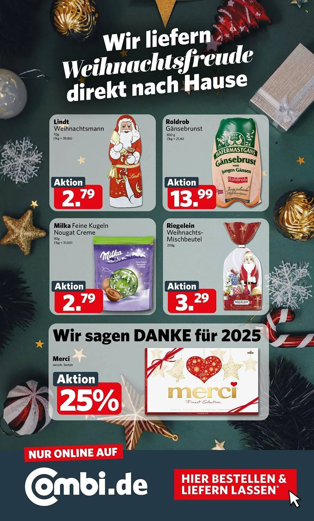 Combi Prospekt von 14. Dezember bis 20. Dezember 2025 - Prospekt seite 9