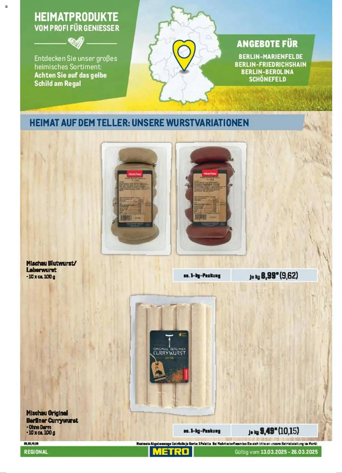 METRO Prospekt von 13. März bis 26. März 2025 - Prospekt seite 74