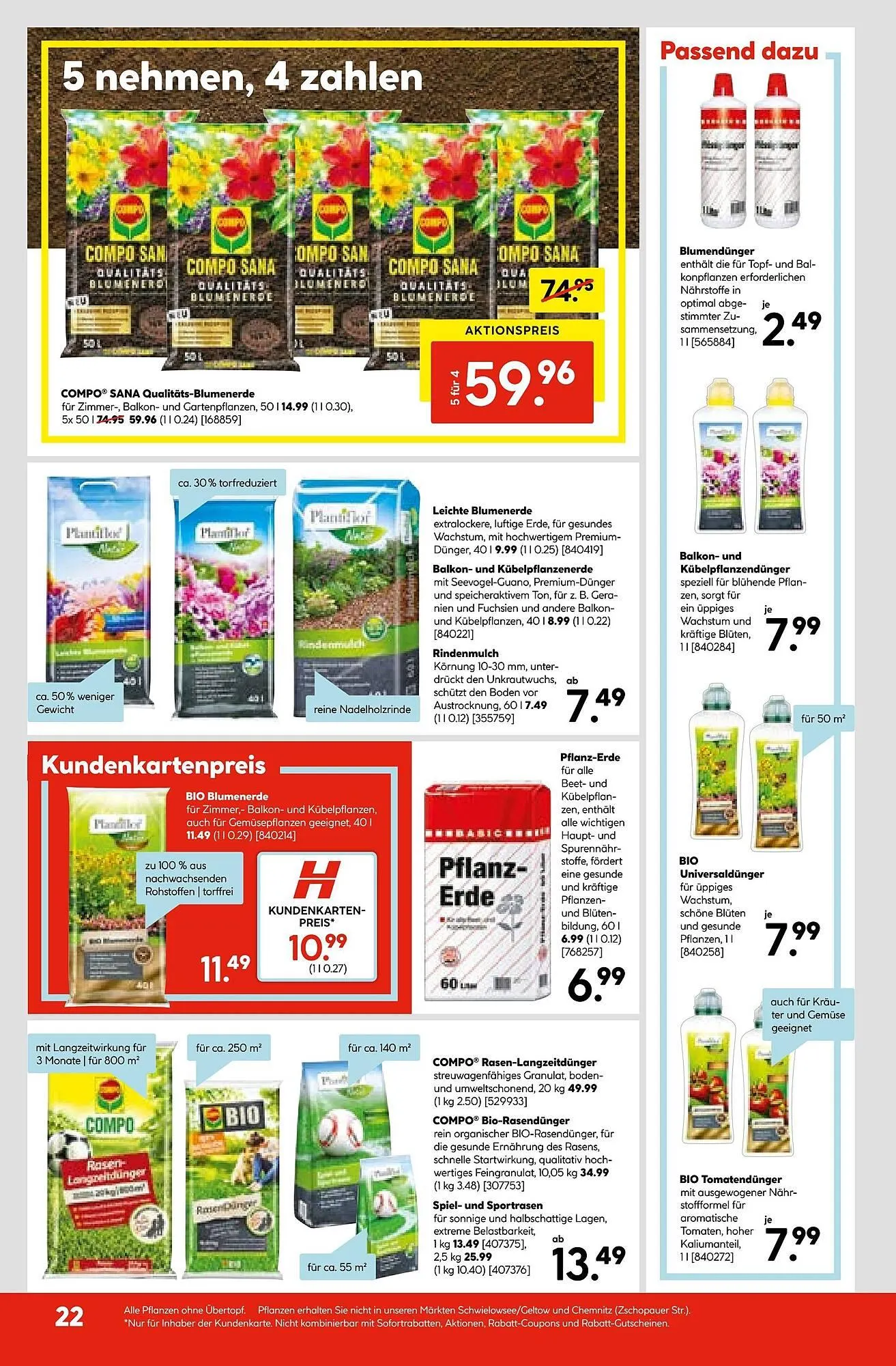 Hellweg Prospekt von 26. Mai bis 1. Juni 2025 - Prospekt seite 22