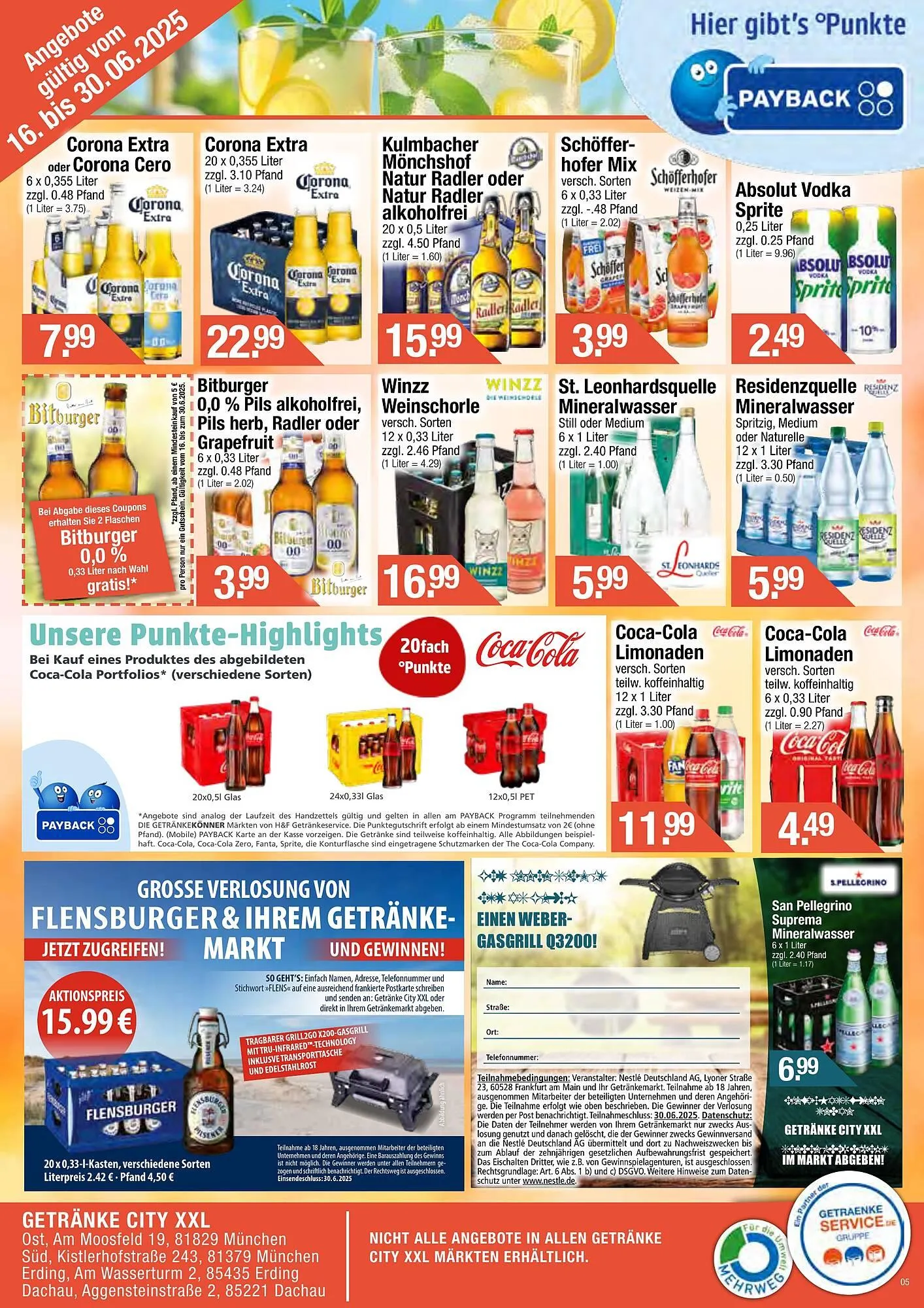 Getränke City Prospekt von 2. Juli bis 14. Juli 2025 - Prospekt seite 4