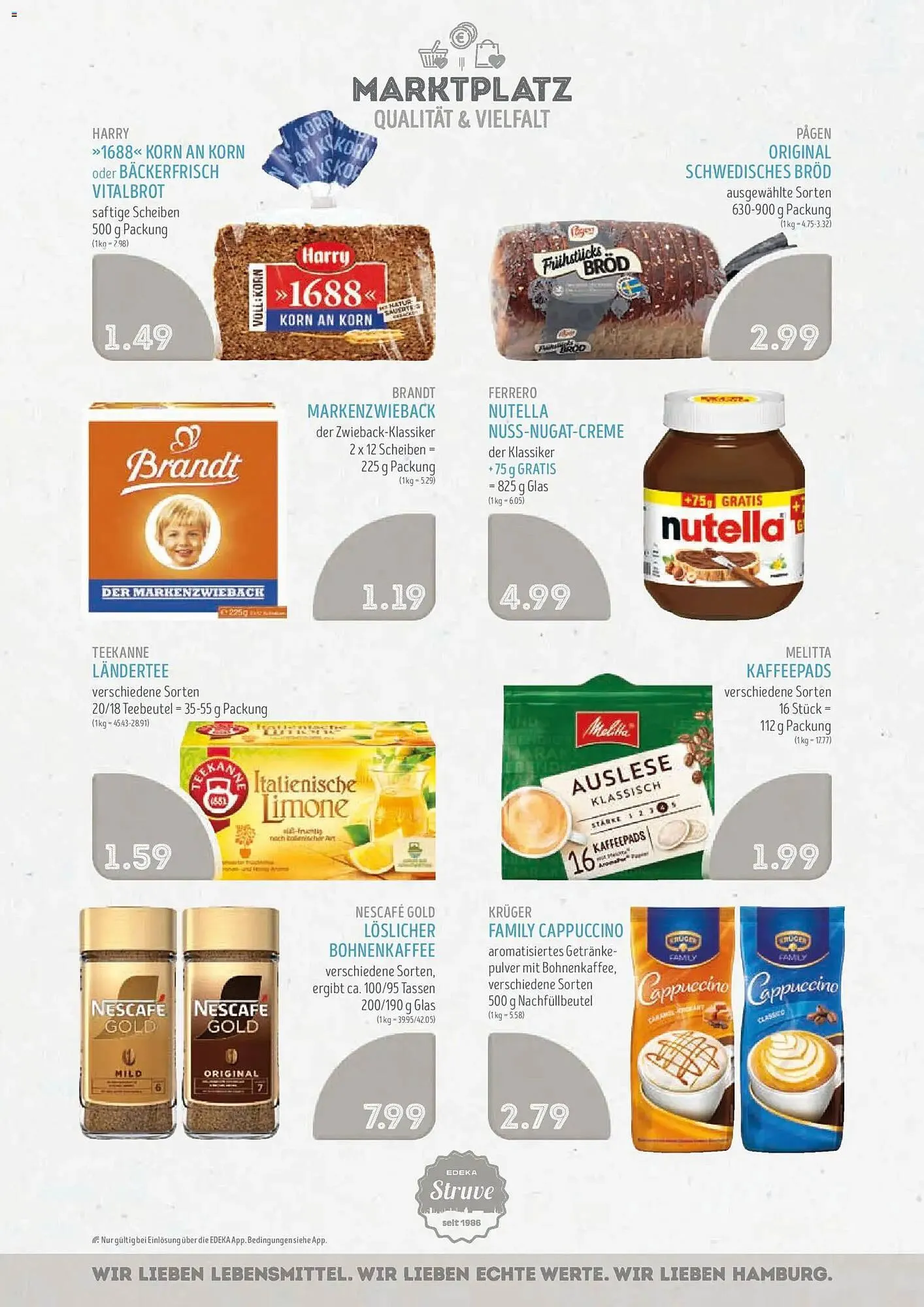 Edeka Struve Prospekt von 23. März bis 28. März 2026 - Prospekt seite 8