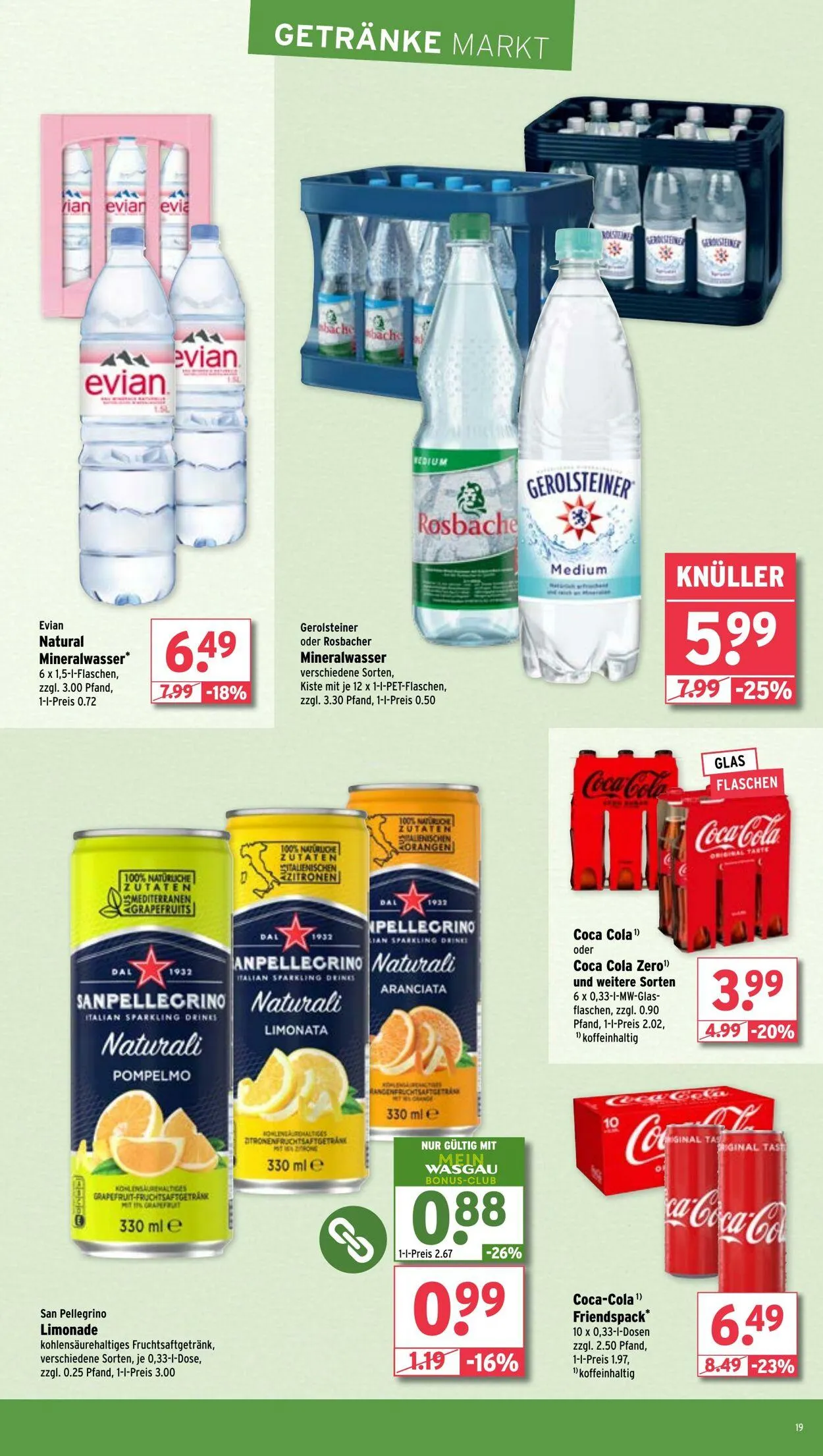 WASGAU Aktueller Prospekt von 24. August bis 7. September 2025 - Prospekt seite 19