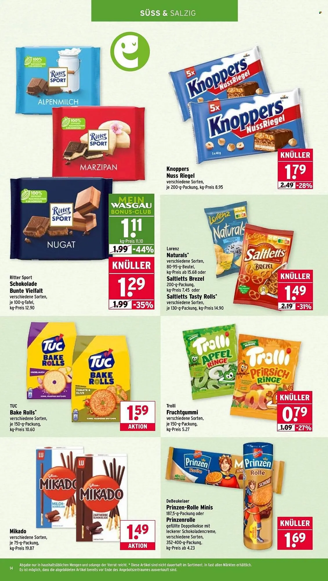 Wasgau Prospekt von 7. April bis 11. April 2026 - Prospekt seite 14