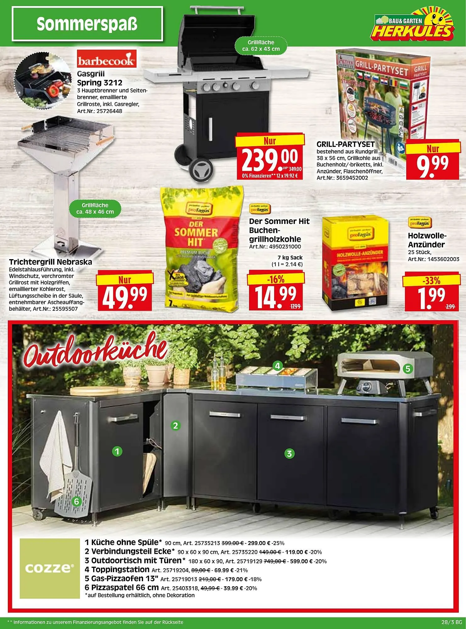 Herkules Baumarkt Prospekt von 7. Juli bis 12. Juli 2025 - Prospekt seite 3