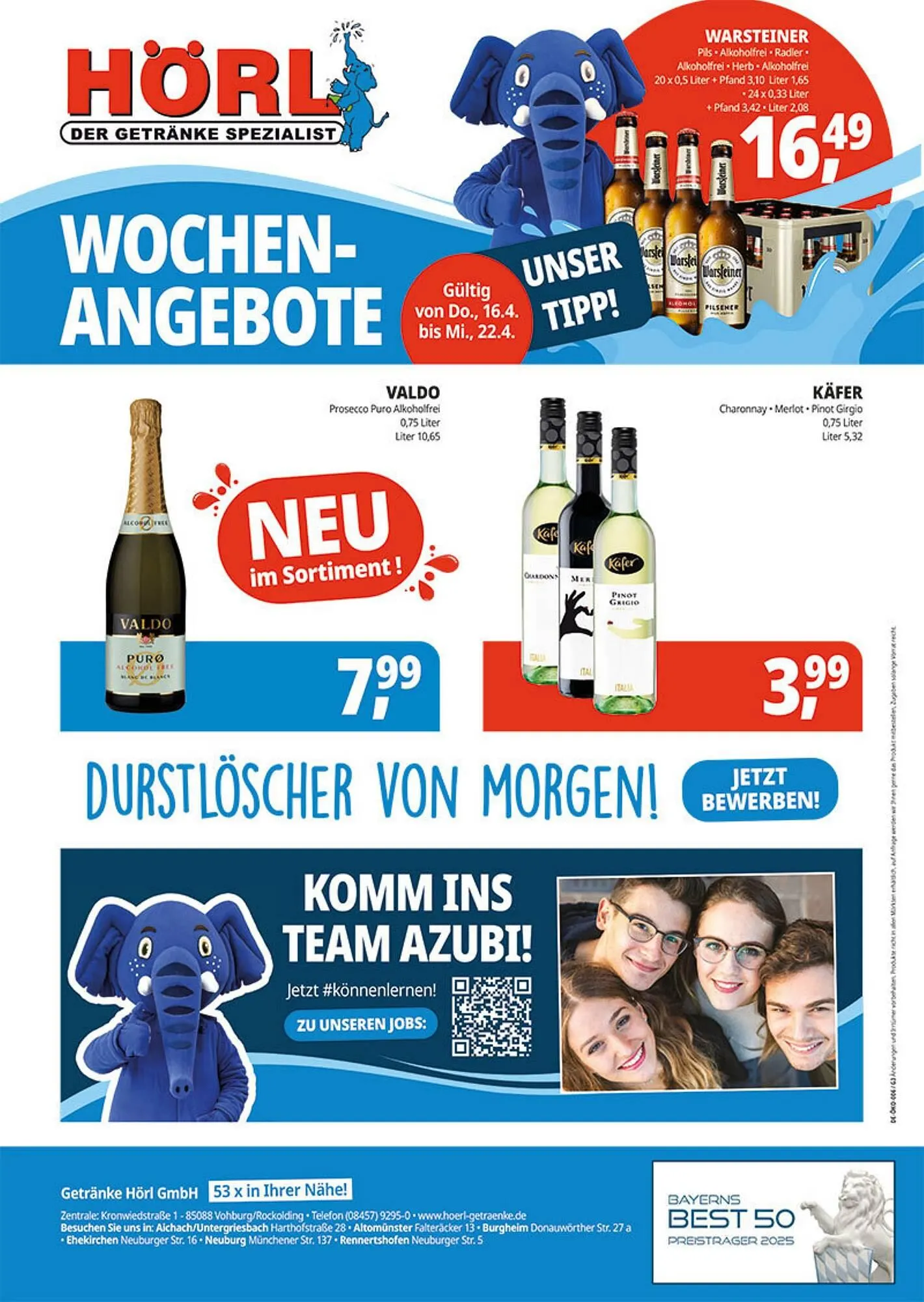 Hörl Getränke Prospekt von 16. April bis 22. April 2026 - Prospekt seite 2