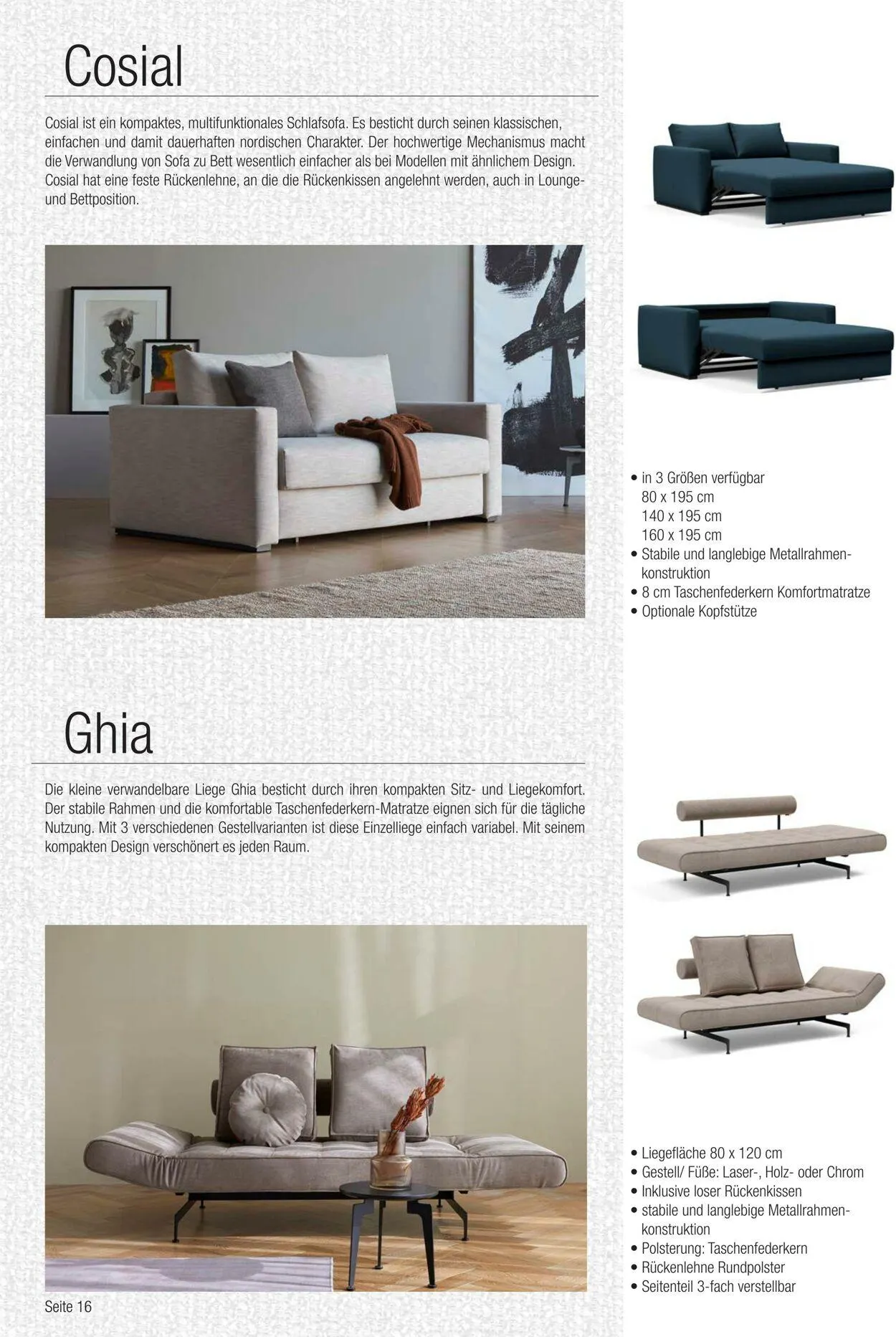 Multipolster Aktueller Prospekt von 2. Juni bis 16. Juni 2025 - Prospekt seite 16