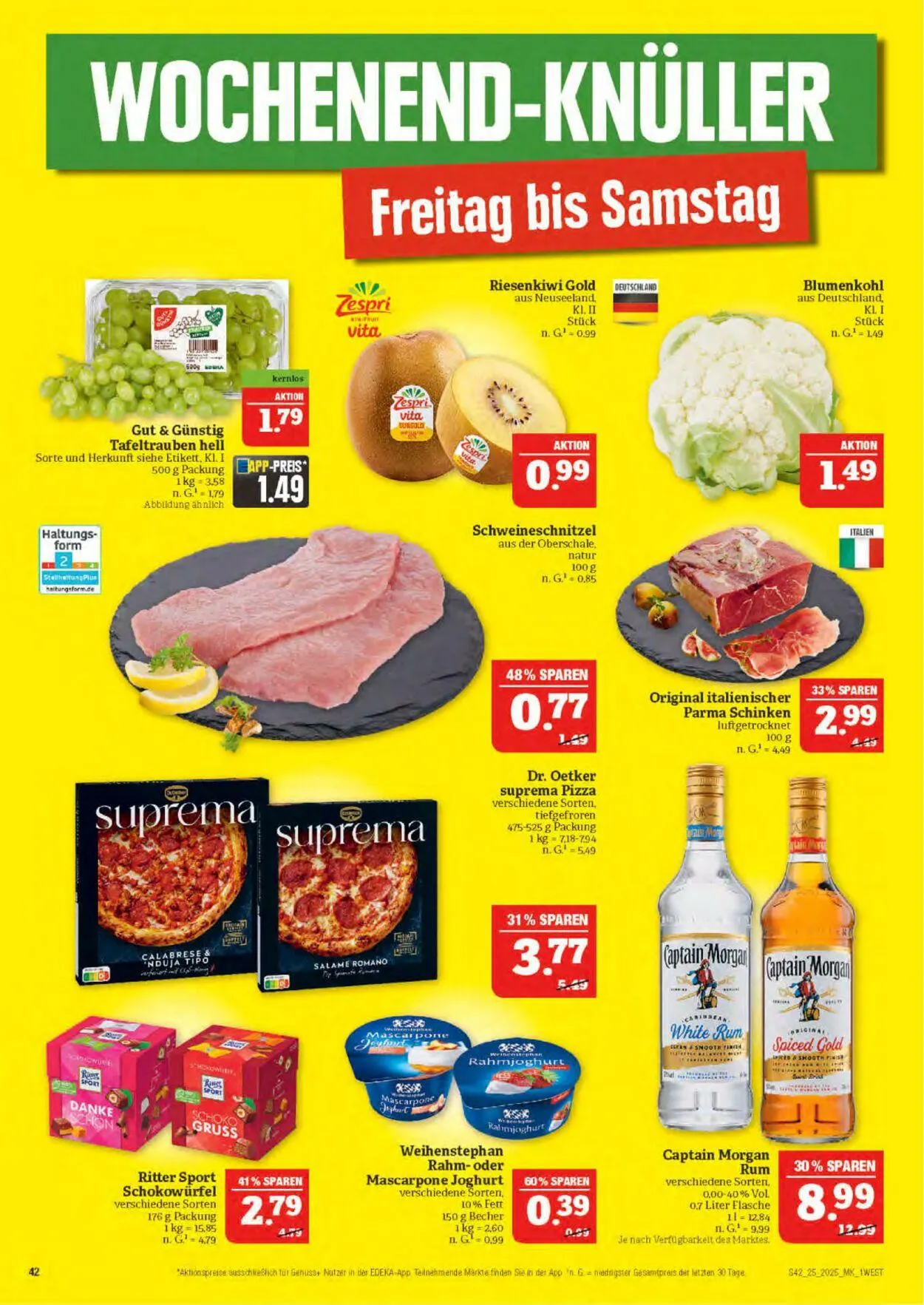 Marktkauf - Nürnberg-Thon Aktueller Prospekt von 16. Juni bis 21. Juni 2025 - Prospekt seite 42