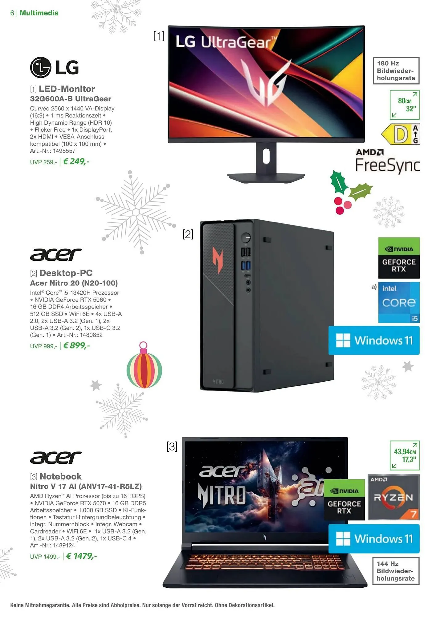 EP Magazin von 8. Dezember bis 25. Dezember 2025 - Prospekt seite 6