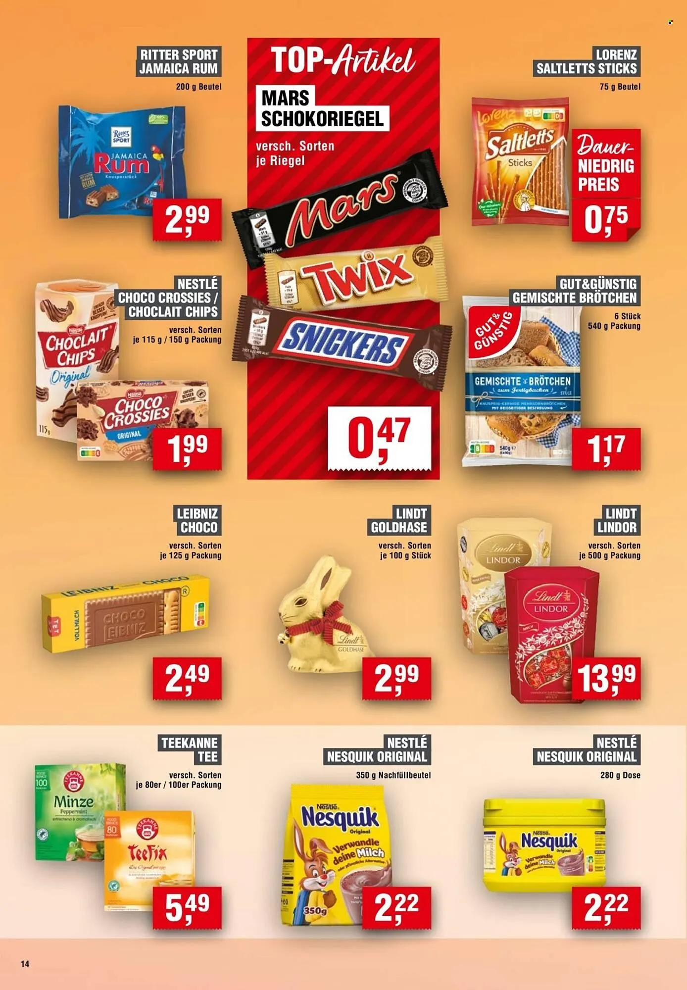 Handelshof Prospekt von 26. März bis 1. April 2026 - Prospekt seite 14