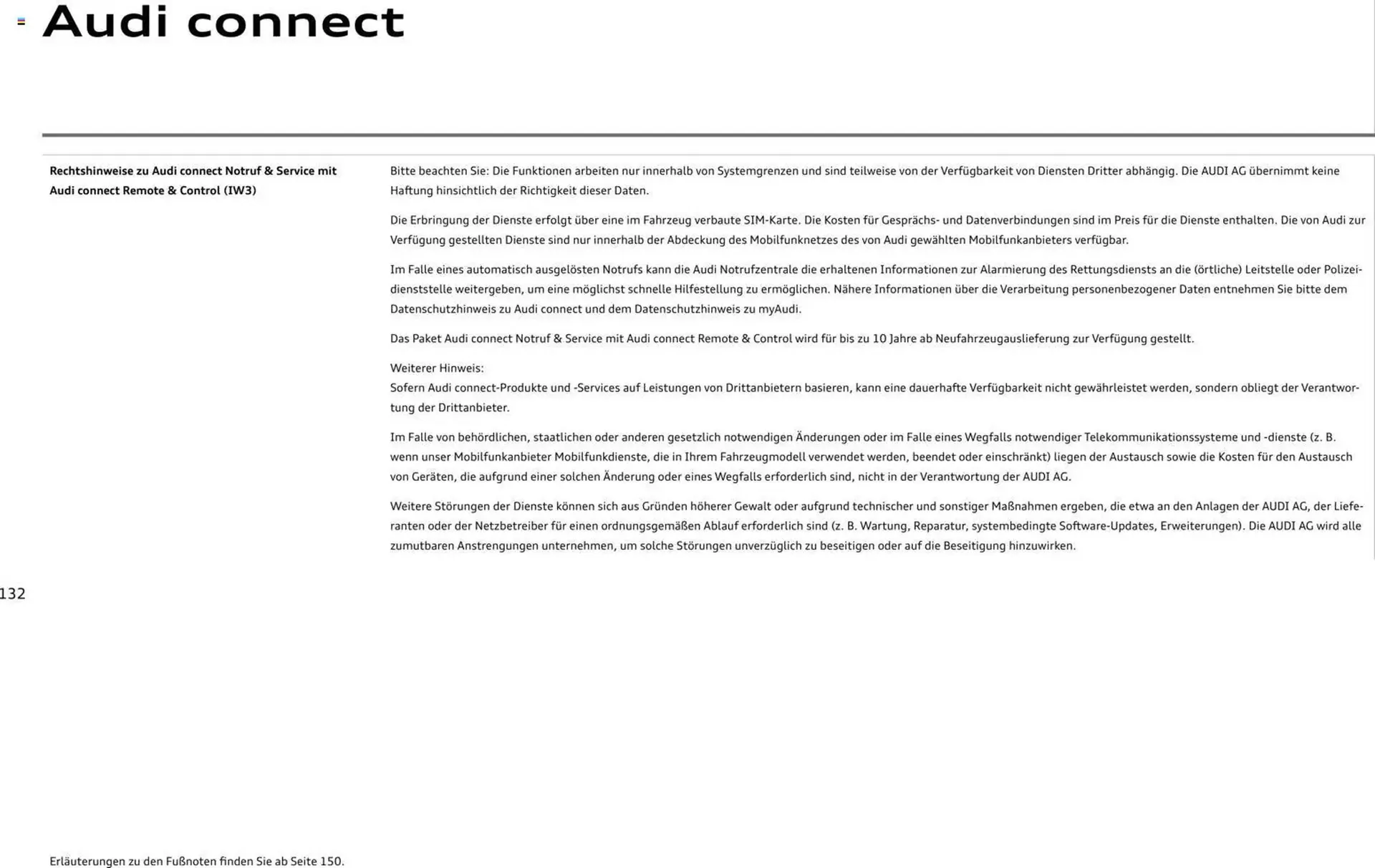 Audi Prospekt von 28. Oktober bis 28. Oktober 2026 - Prospekt seite 132