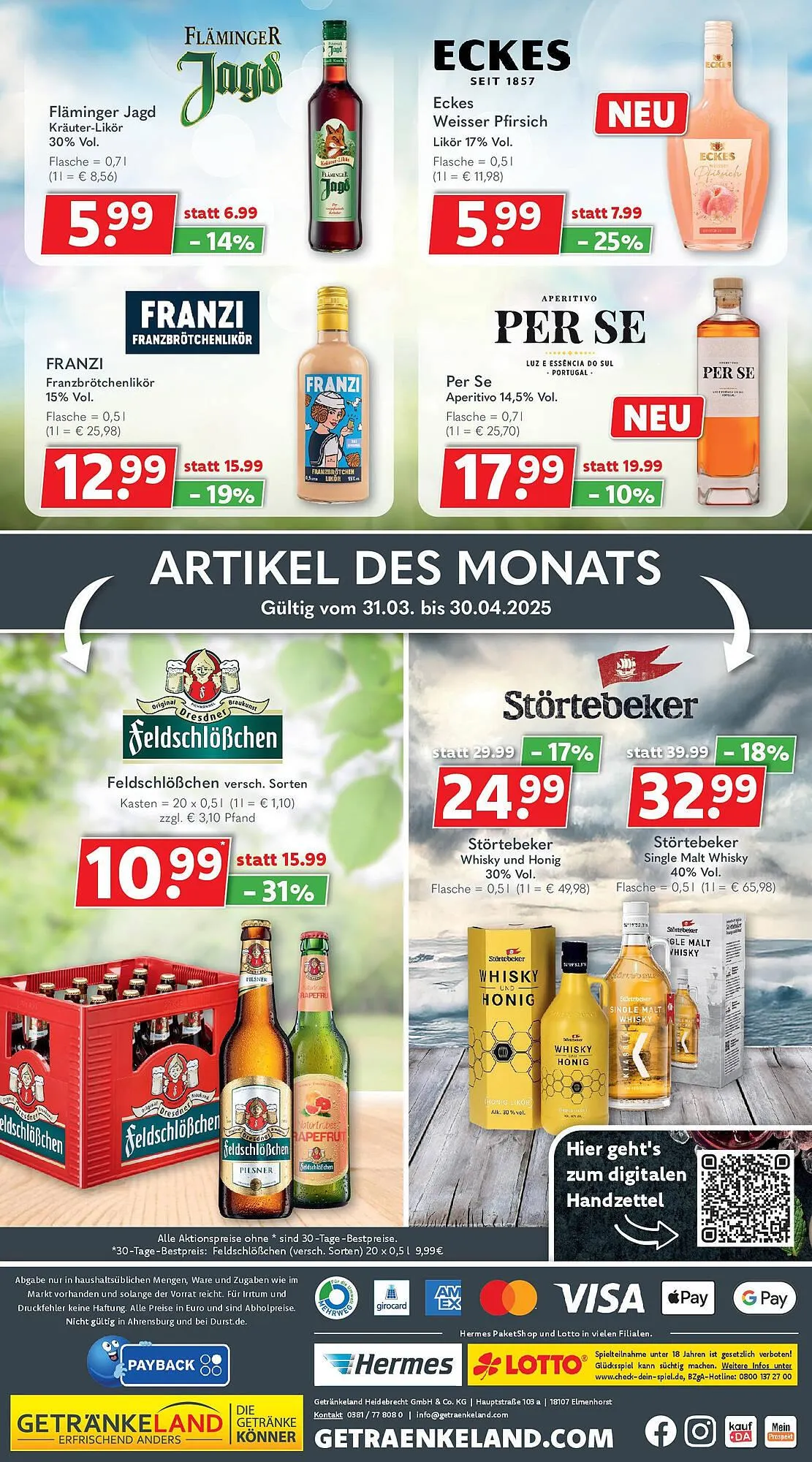 Getränkeland Prospekt von 30. März bis 12. April 2025 - Prospekt seite 8