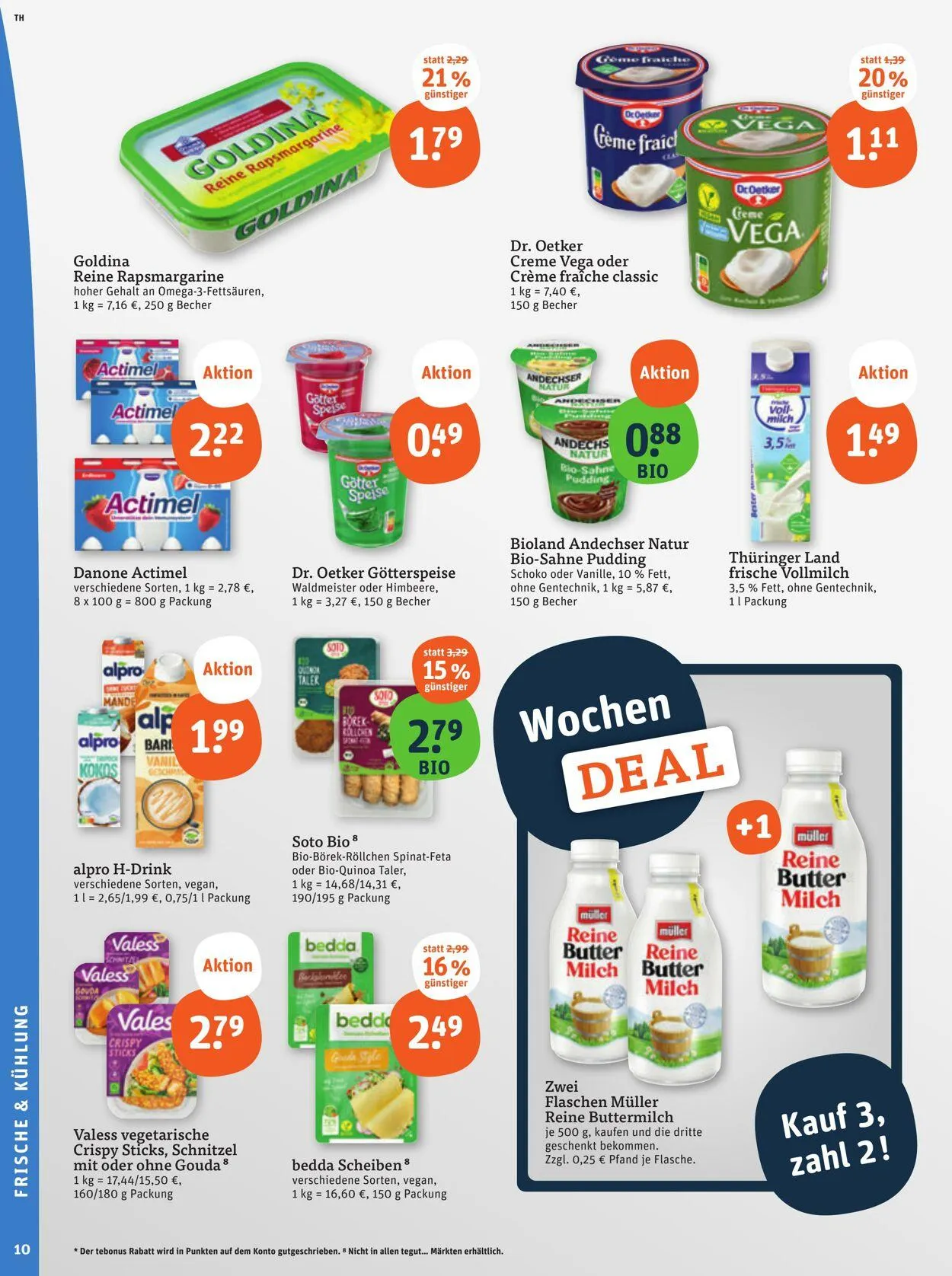 Tegut Aktueller Prospekt von 20. Oktober bis 26. Oktober 2025 - Prospekt seite 12