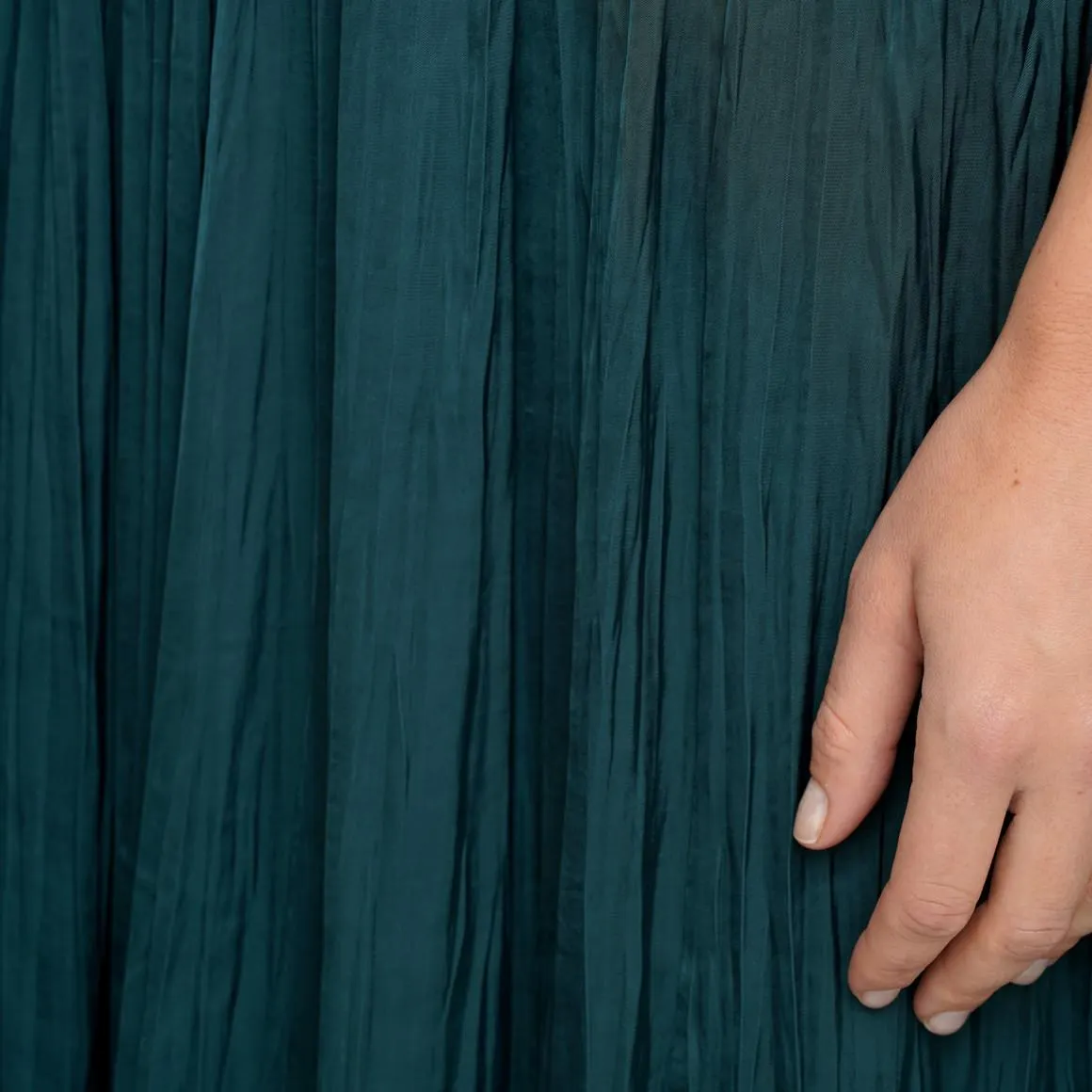 Damen Rock mit Plissee-Struktur