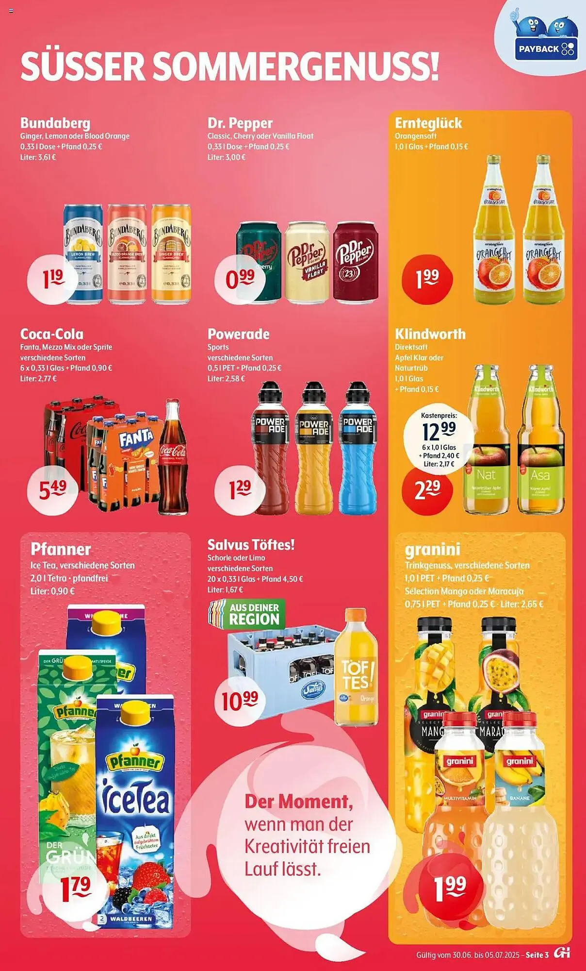 Getränke Hoffmann Prospekt von 30. Juni bis 5. Juli 2025 - Prospekt seite 3