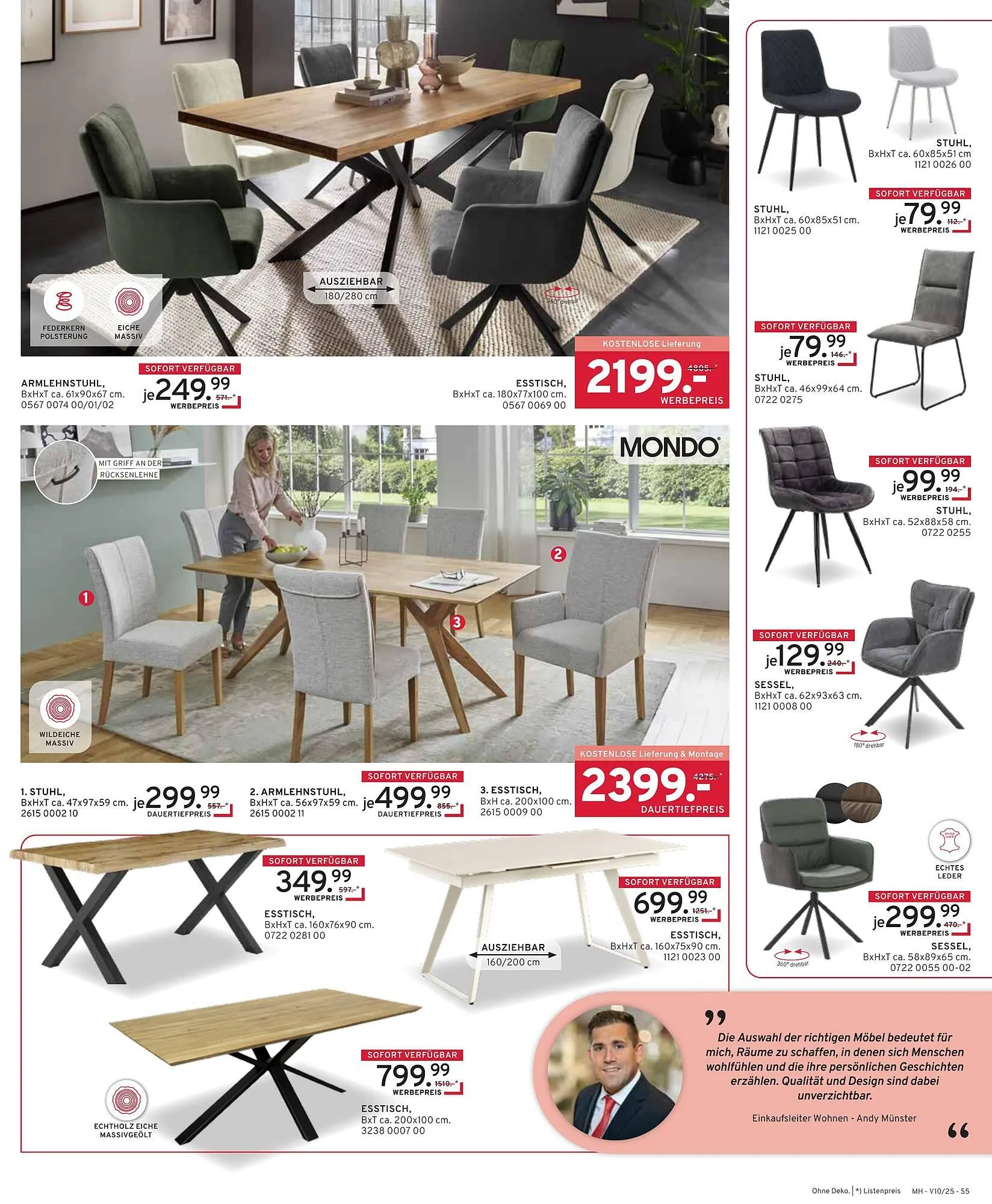 Möbel Heinrich Prospekt von 24. September bis 22. Oktober 2025 - Prospekt seite 5