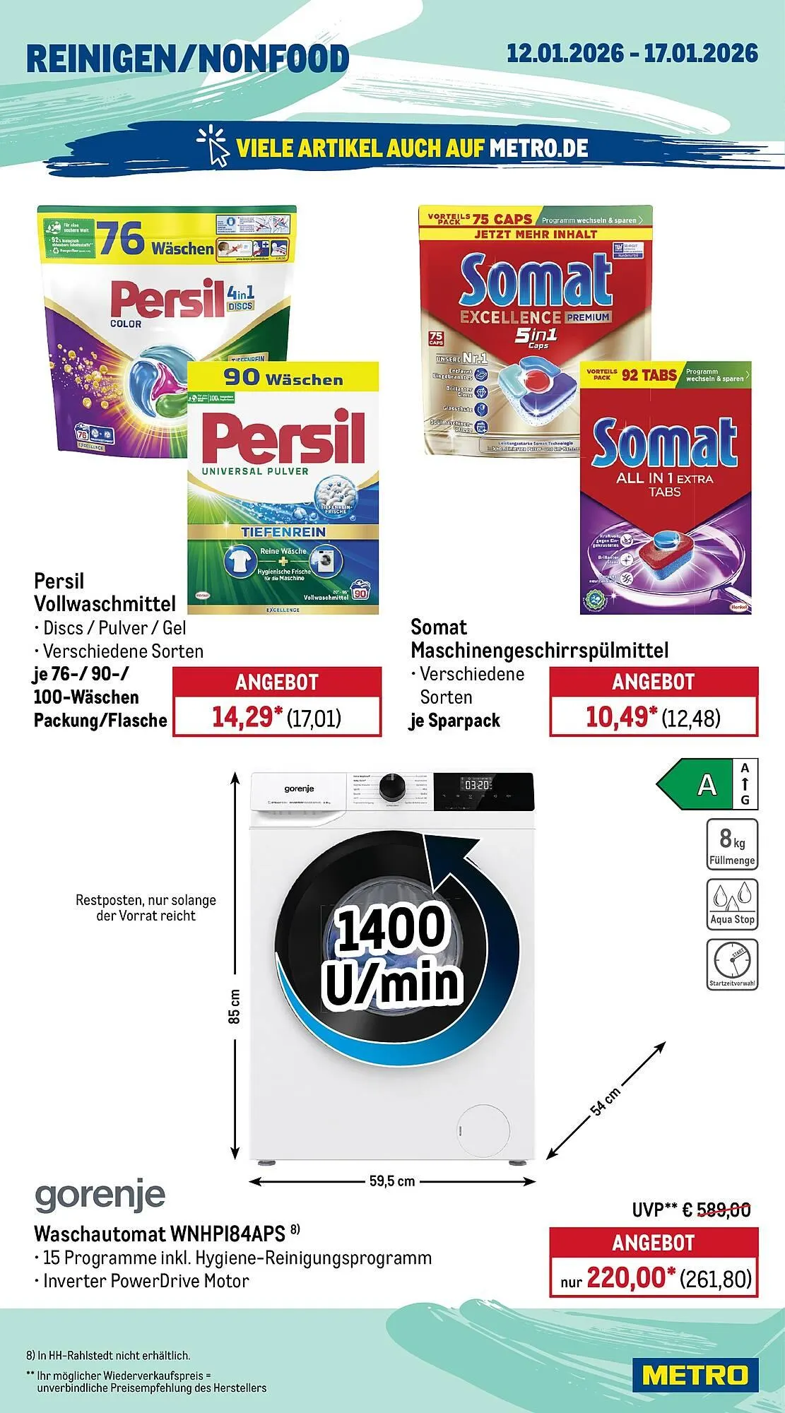 METRO Prospekt von 12. Januar bis 17. Januar 2026 - Prospekt seite 18