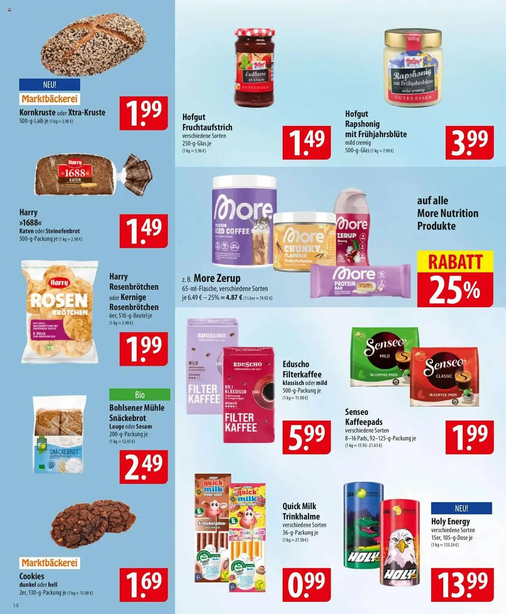 Famila Nord Ost Prospekt von 26. Mai bis 31. Mai 2025 - Prospekt seite 14