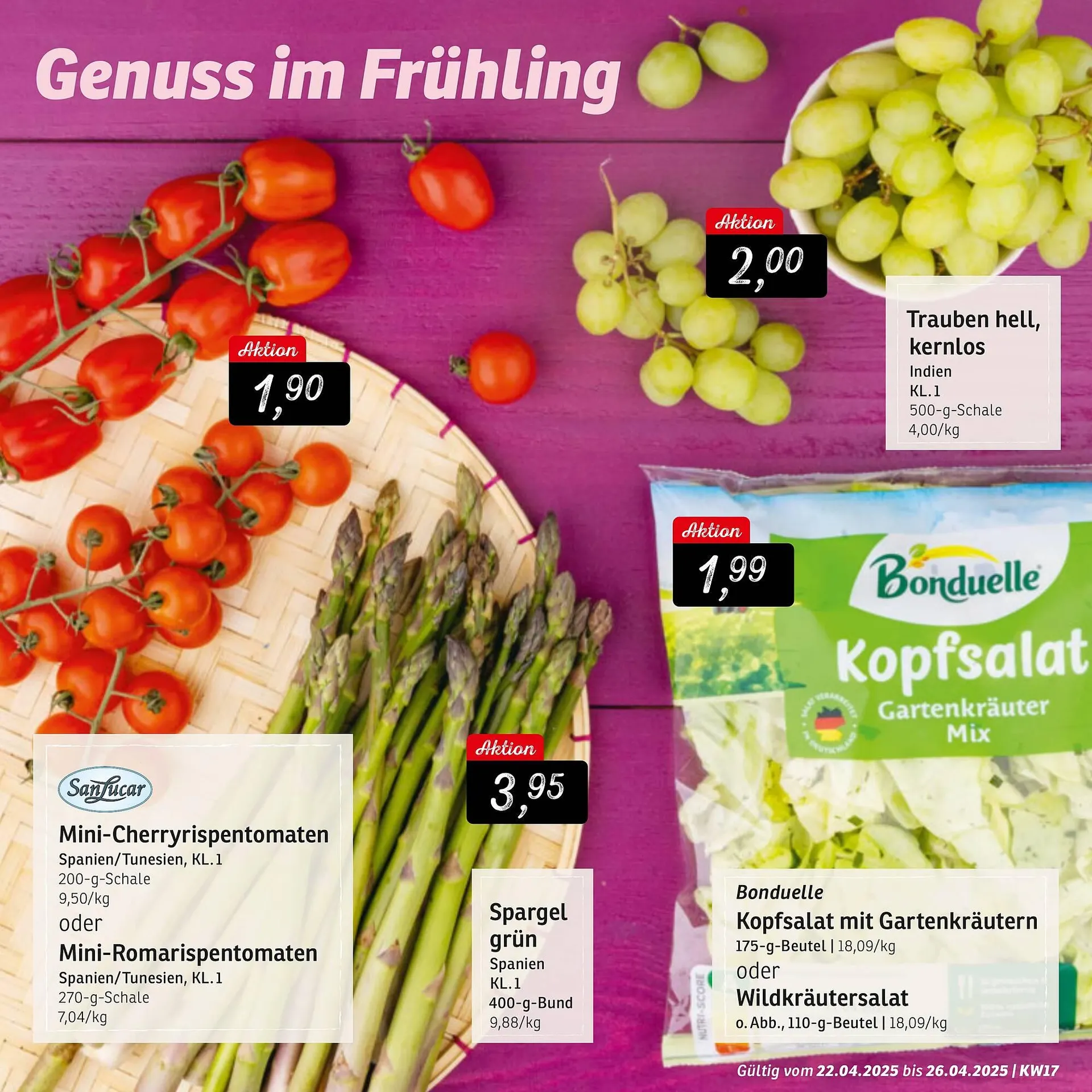 KONSUM Prospekt von 21. April bis 26. April 2025 - Prospekt seite 7