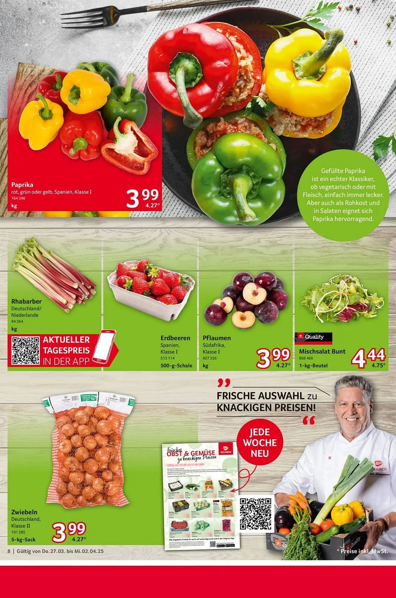 Selgros Prospekt von 27. März bis 3. April 2025 - Prospekt seite 8