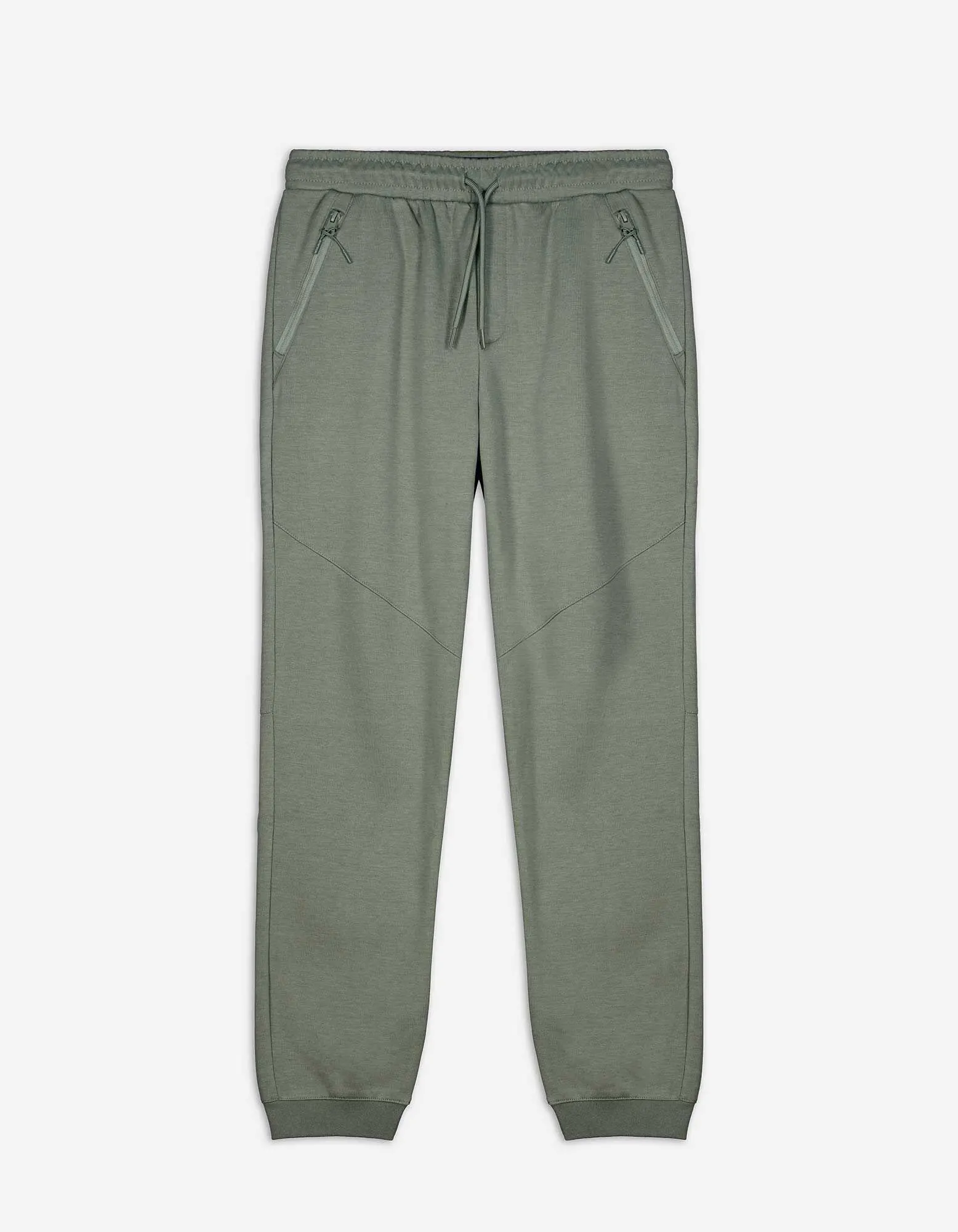 Pantaloni da jogging - Gamba larga - verde scuro