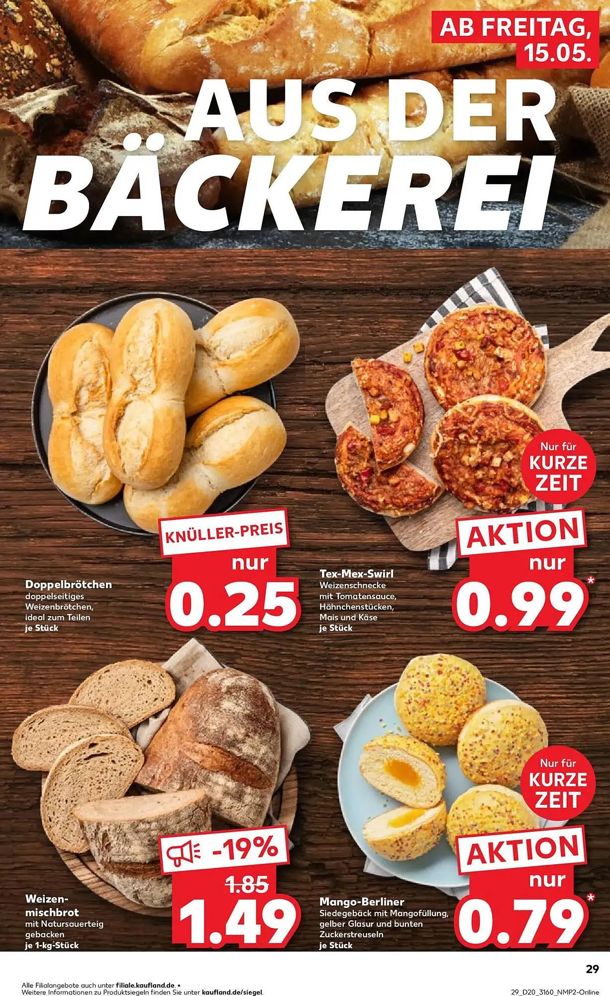 Kaufland Prospekt von 15. Mai bis 20. Mai 2026 - Prospekt seite 29
