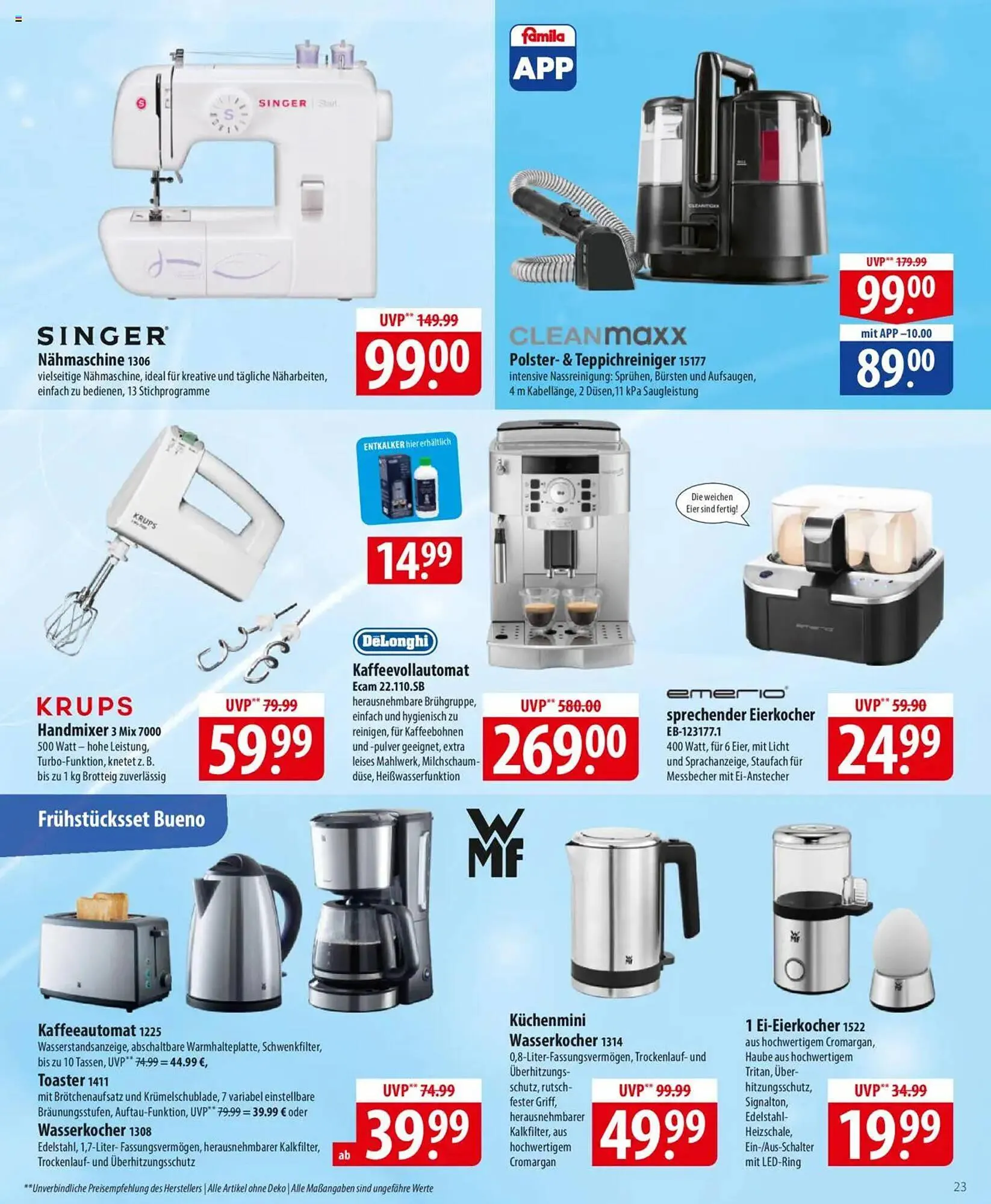 Famila Nord Ost Prospekt von 24. März bis 29. März 2025 - Prospekt seite 23