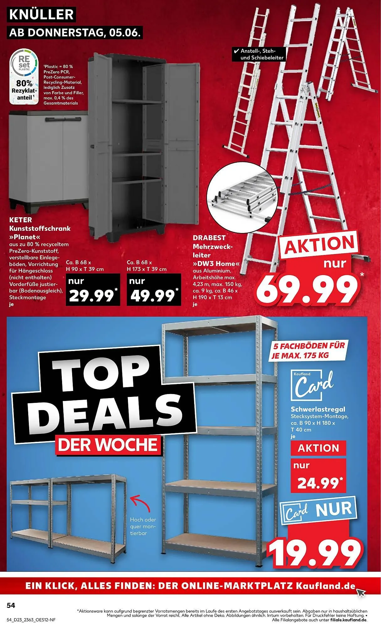 Kaufland Prospekt von 5. Juni bis 11. Juni 2025 - Prospekt seite 54