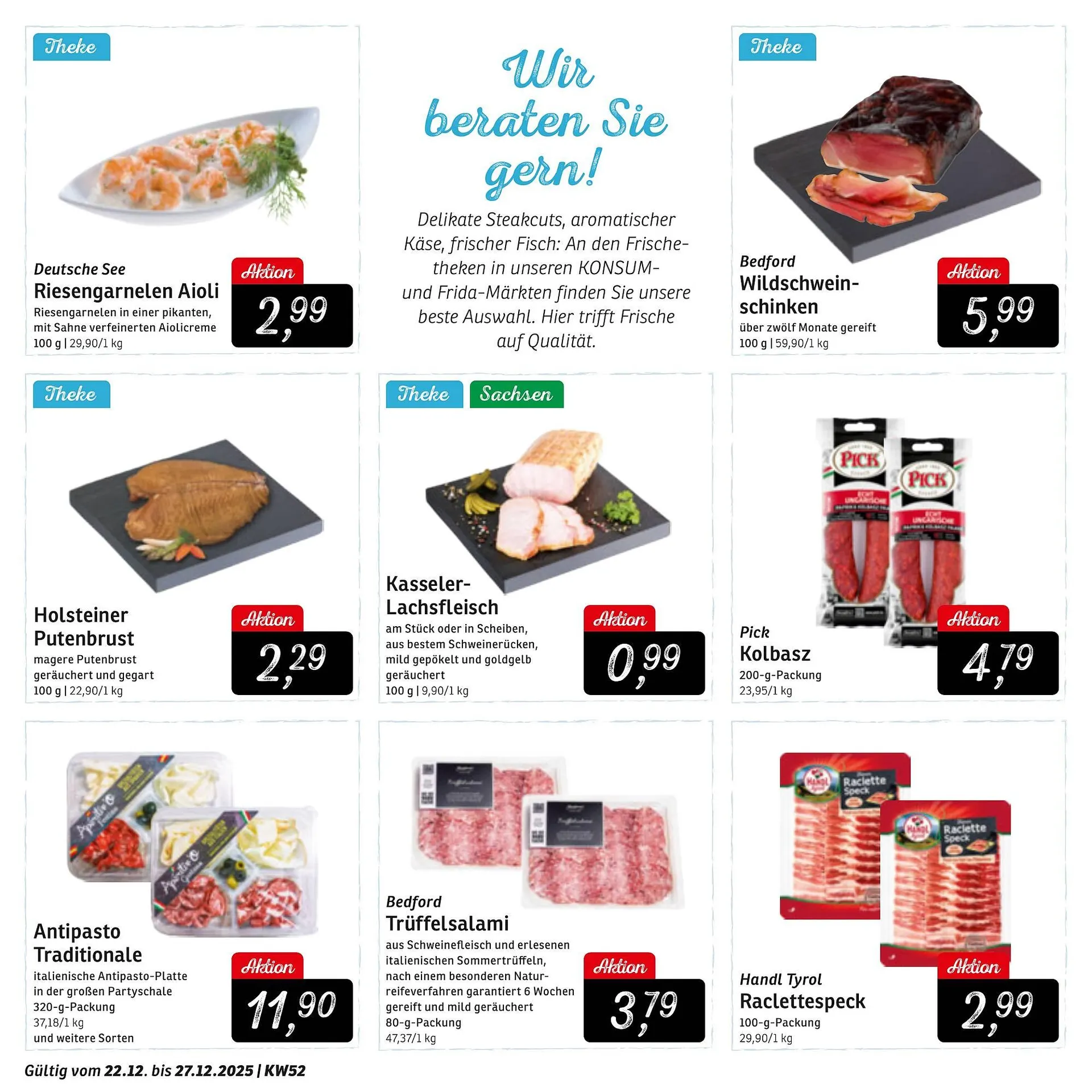 KONSUM Prospekt von 22. Dezember bis 27. Dezember 2025 - Prospekt seite 8